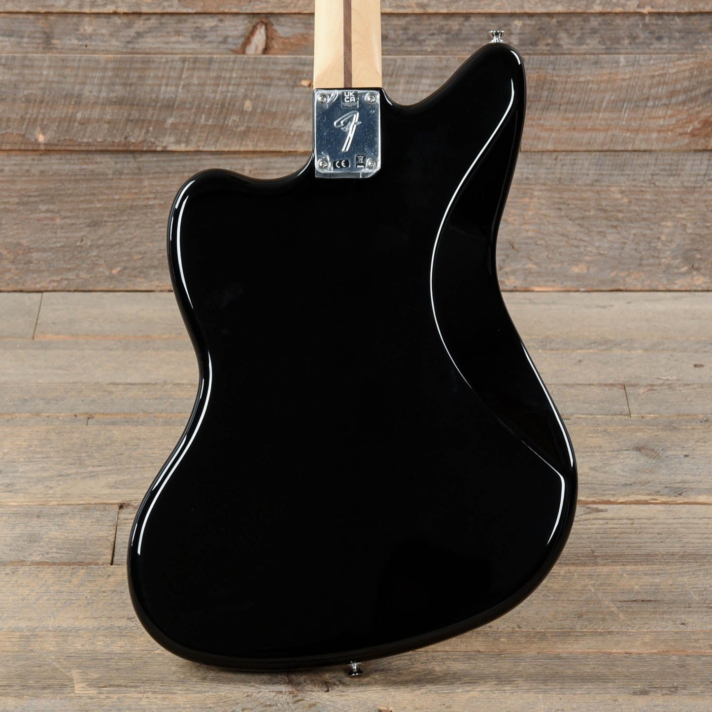 Fender Player Jazzmaster Black w/Matching Headcap, Pure Vintage '65 Pickups, & Series/Parallel 4-Way Electric Guitars / Solid Body