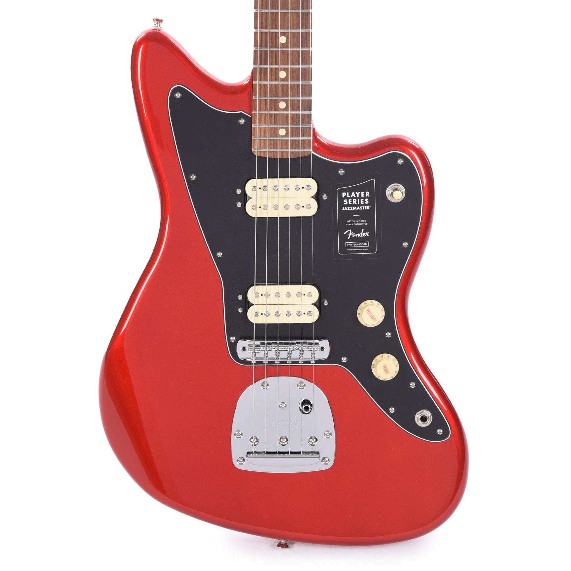 Fender Player Jazzmaster Candy Apple Red Electric Guitars / Solid Body