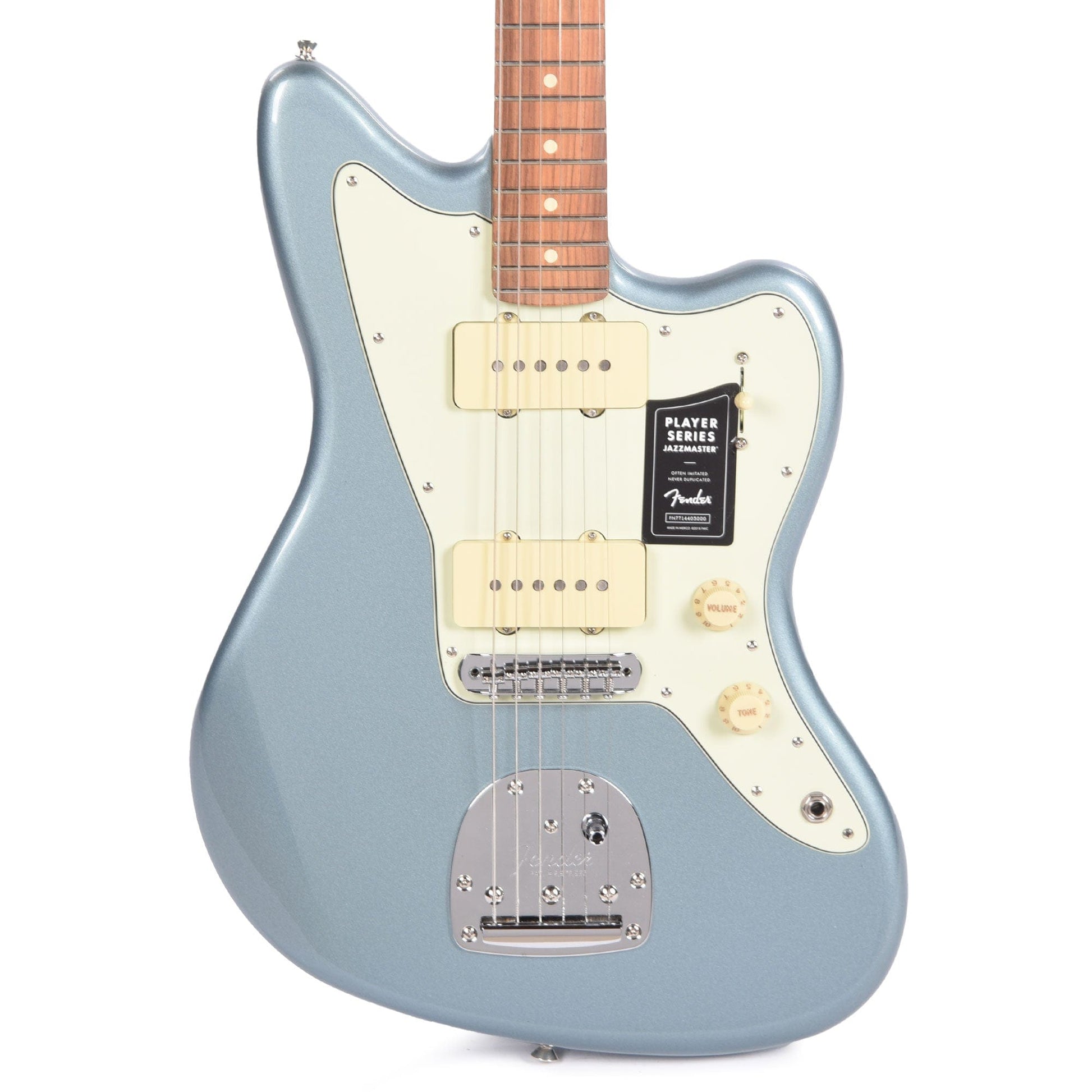 Fender Player Jazzmaster Ice Blue Metallic w/Pure Vintage '65 Pickups & Series/Parallel 4-Way Electric Guitars / Solid Body