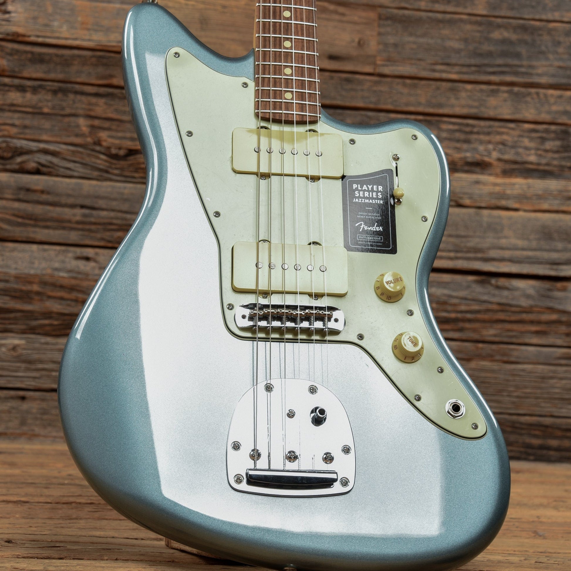 Fender Player Jazzmaster Ice Blue Metallic w/Pure Vintage '65 Pickups & Series/Parallel 4-Way Electric Guitars / Solid Body