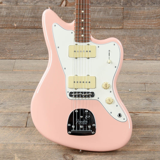 Fender Player Jazzmaster Shell Pink w/Olympic White Headcap, Pure Vintage '65 Pickups, & Series/Parallel 4-Way Electric Guitars / Solid Body