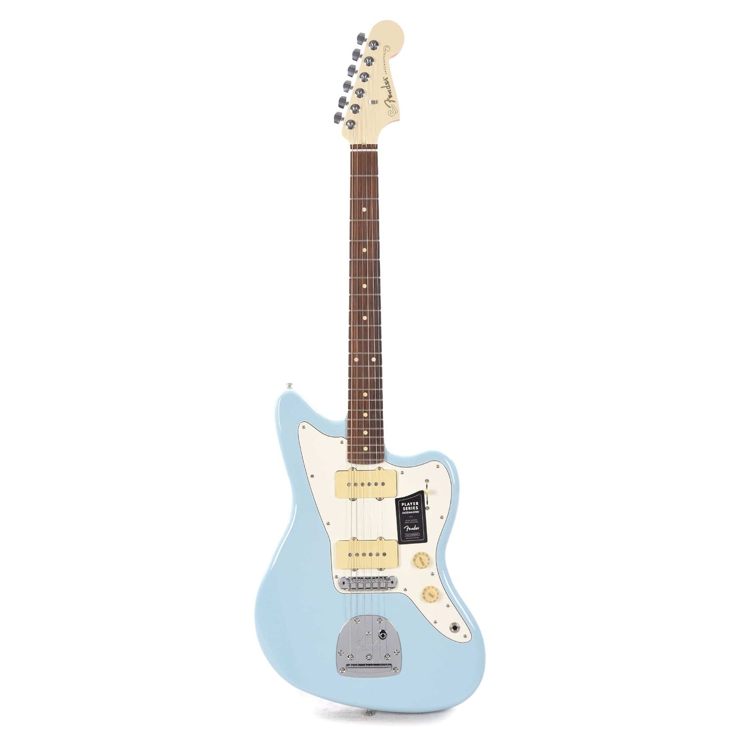 Fender Player Jazzmaster Sonic Blue w/Olympic White Headcap, Pure Vintage '65 Pickups, & Series/Parallel 4-Way Electric Guitars / Solid Body