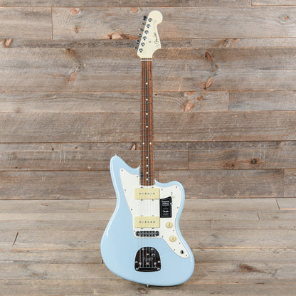 Fender Player Jazzmaster Sonic Blue w/Olympic White Headcap, Pure Vintage '65 Pickups, & Series/Parallel 4-Way Electric Guitars / Solid Body