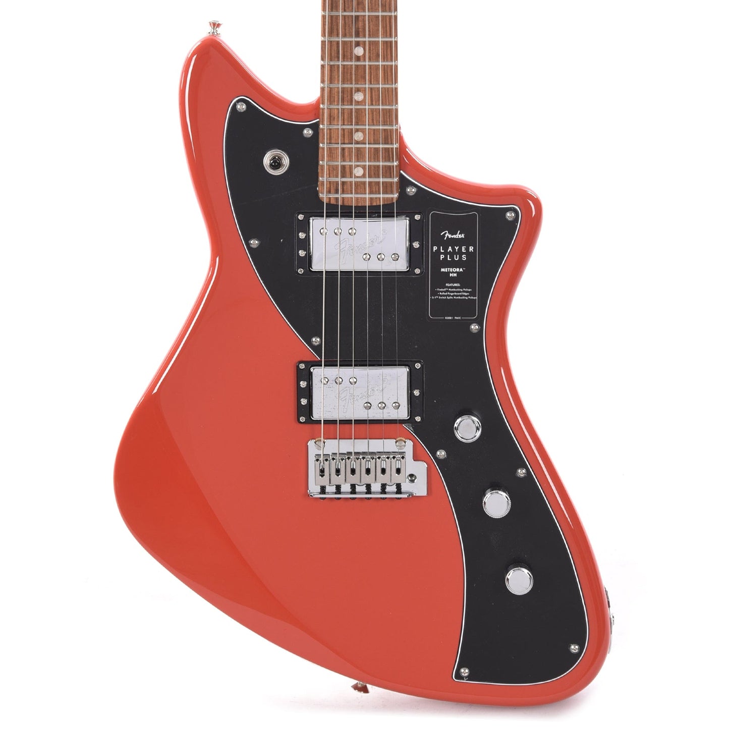 Fender Player Plus Meteora HH Fiesta Red Electric Guitars / Solid Body