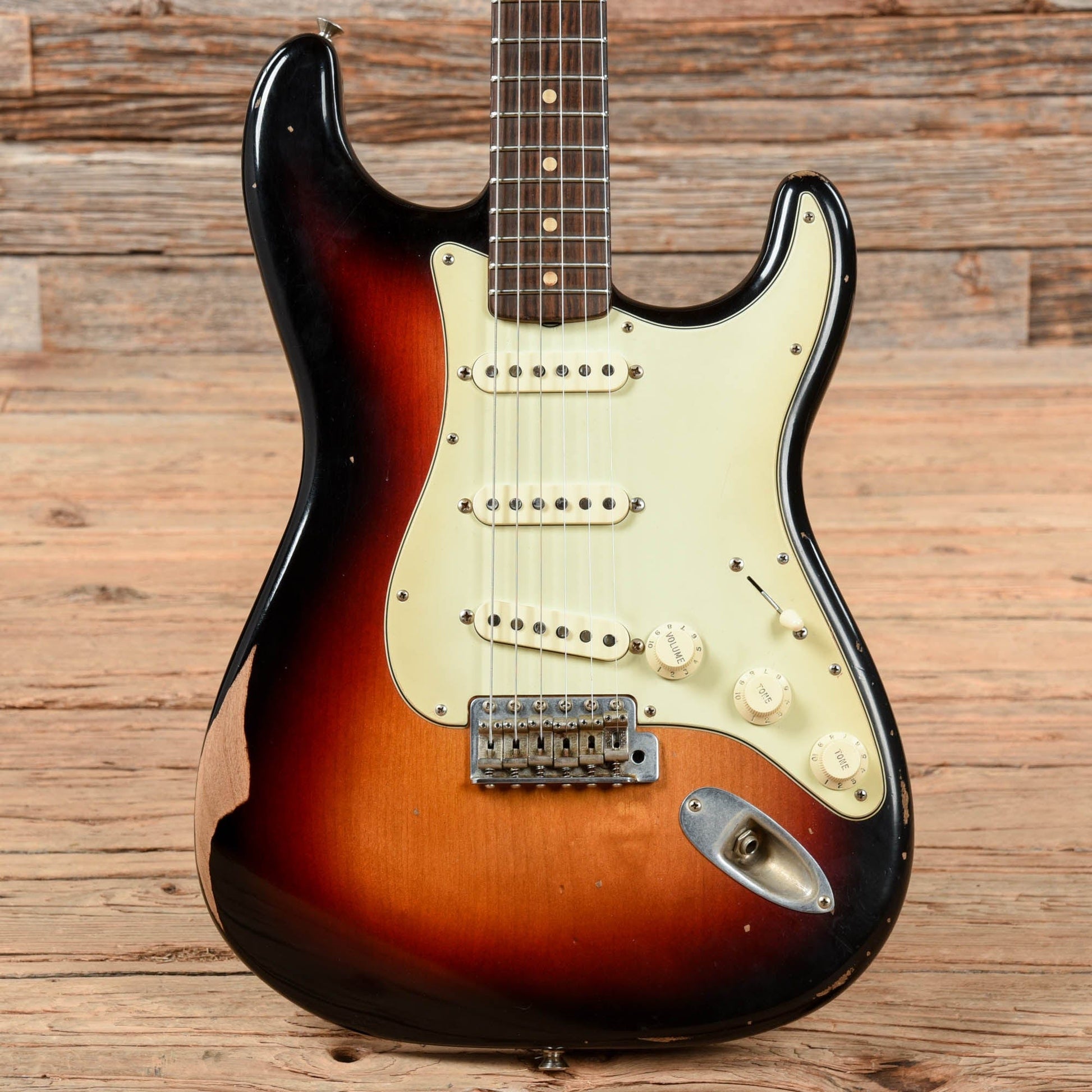 Fender Road Worn '50s Stratocaster Sunburst 2008 Electric Guitars / Solid Body