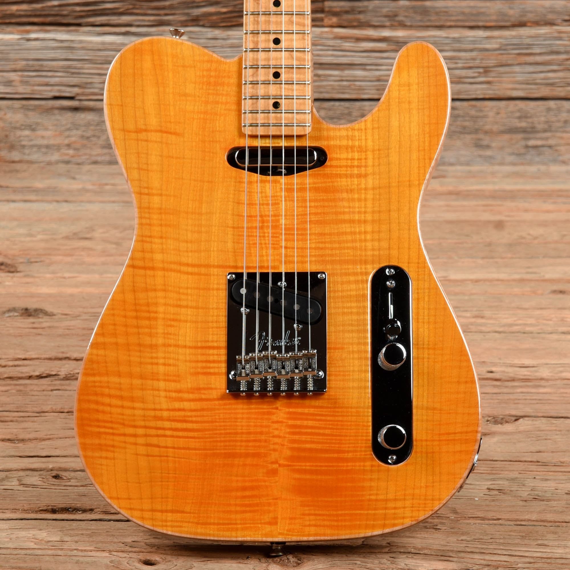 Fender Select Series Telecaster Carved Top Amber 2012 – Chicago ...