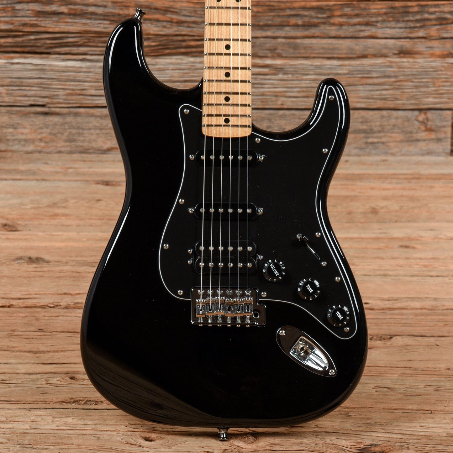 Fender Standard Stratocaster HSS Black 2011 Electric Guitars / Solid Body