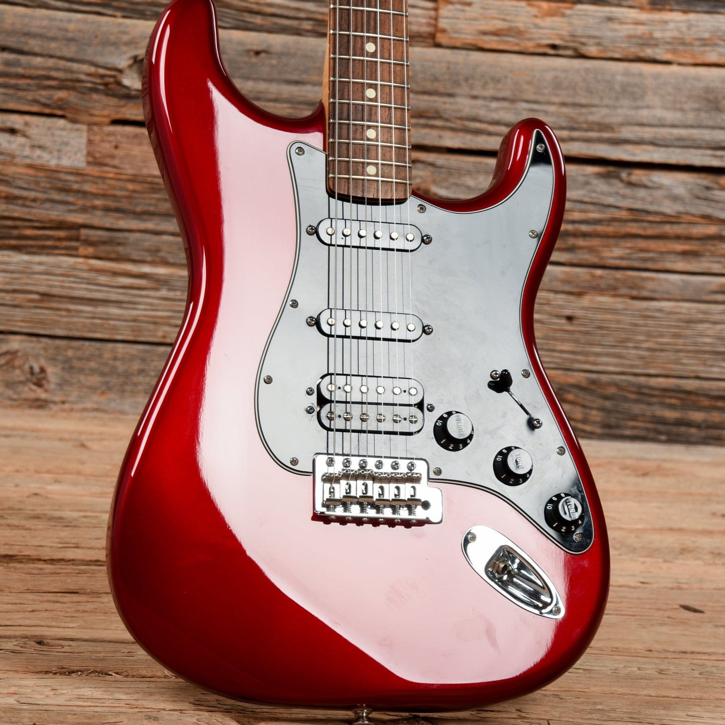 Fender Standard Stratocaster HSS Red Burst 2010 Electric Guitars / Solid Body