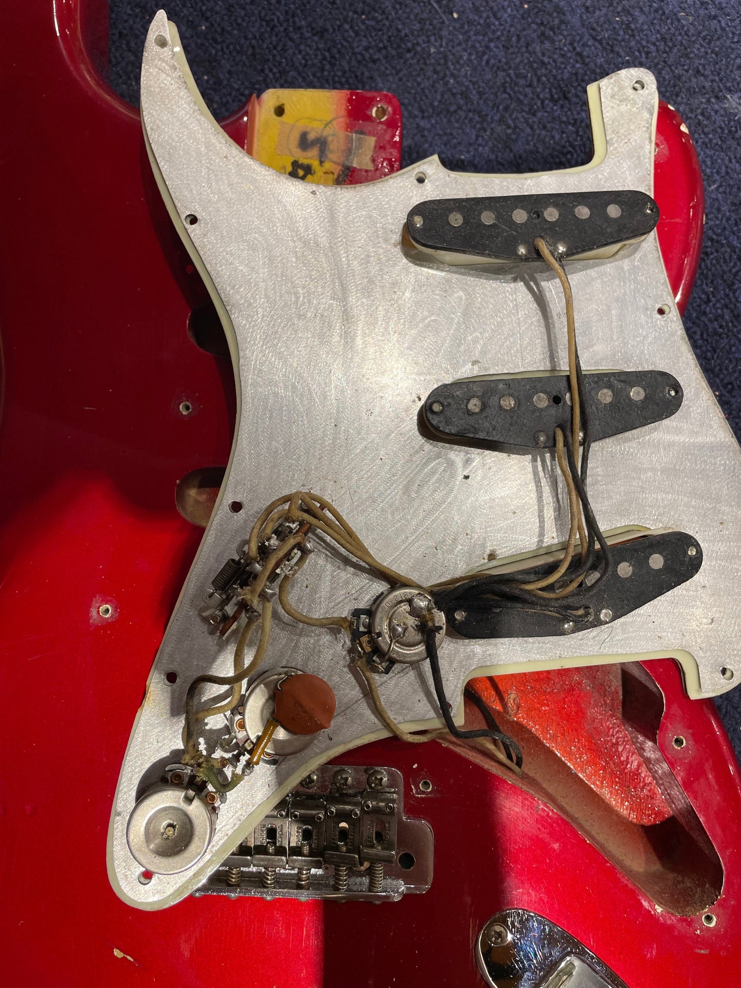 Fender Stratocaster Candy Apple Red 1964 Electric Guitars / Solid Body