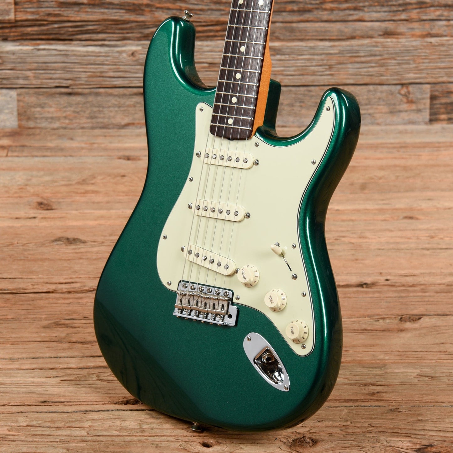 Fender Stratocaster Green 1999 Electric Guitars / Solid Body