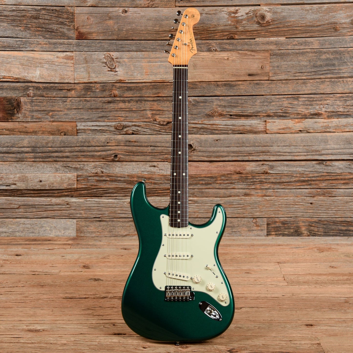 Fender Stratocaster Green 1999 Electric Guitars / Solid Body