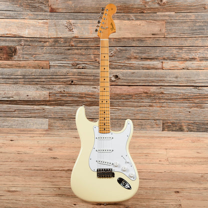 Fender Stratocaster Japan Atnique White Electric Guitars / Solid Body