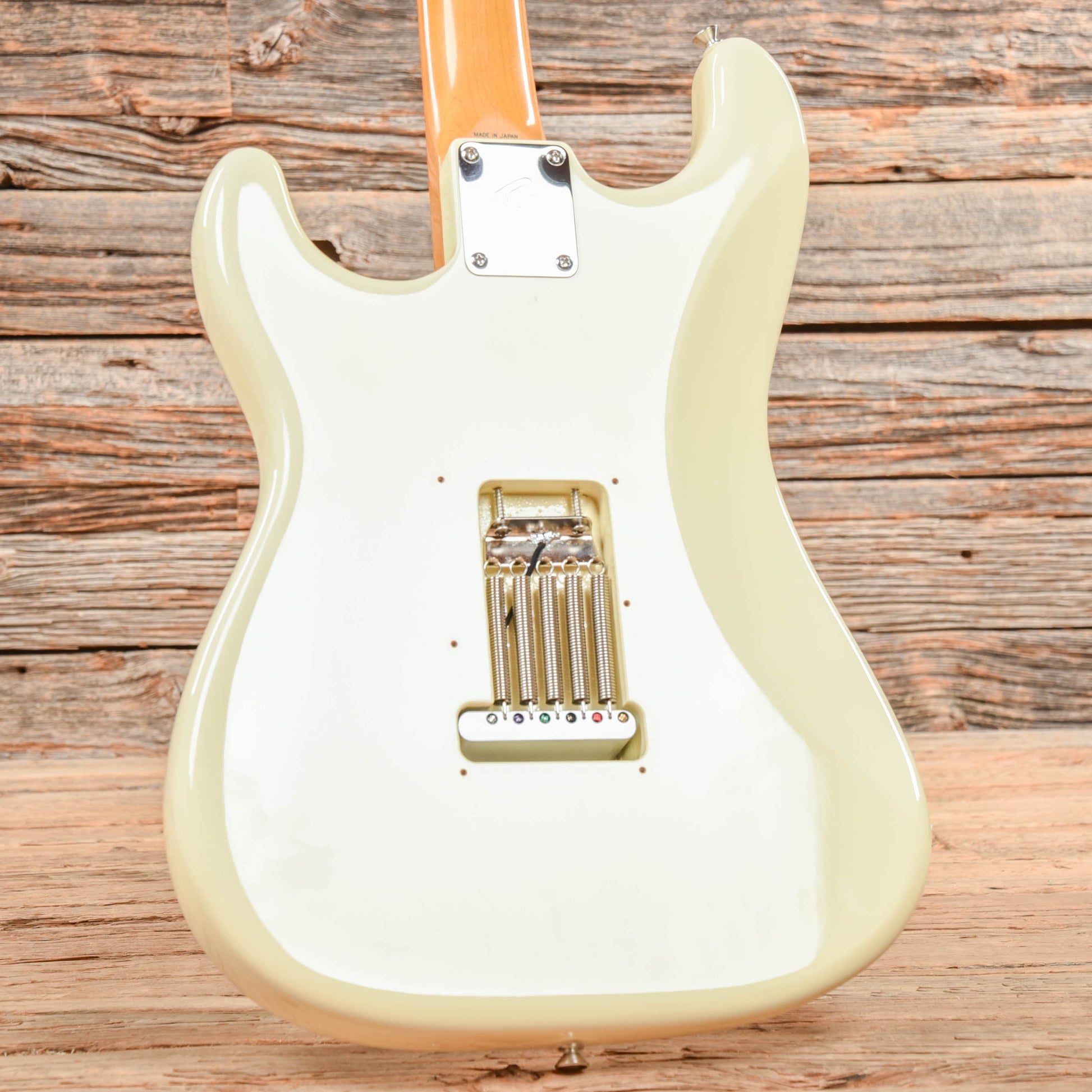 Fender Stratocaster Japan Atnique White Electric Guitars / Solid Body