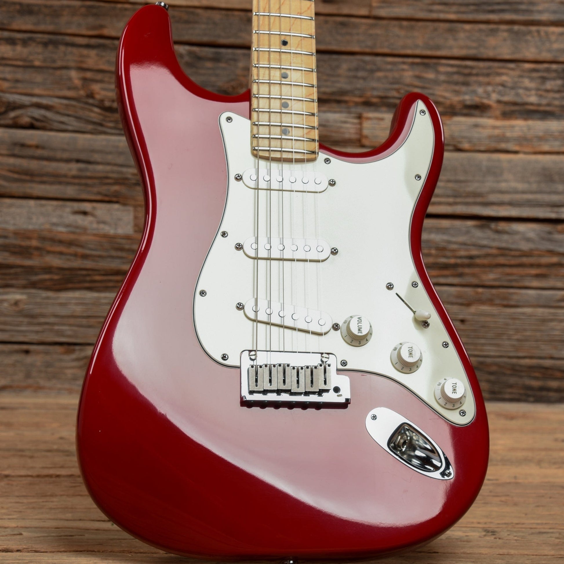 Fender Stratocaster Red 1994 Electric Guitars / Solid Body