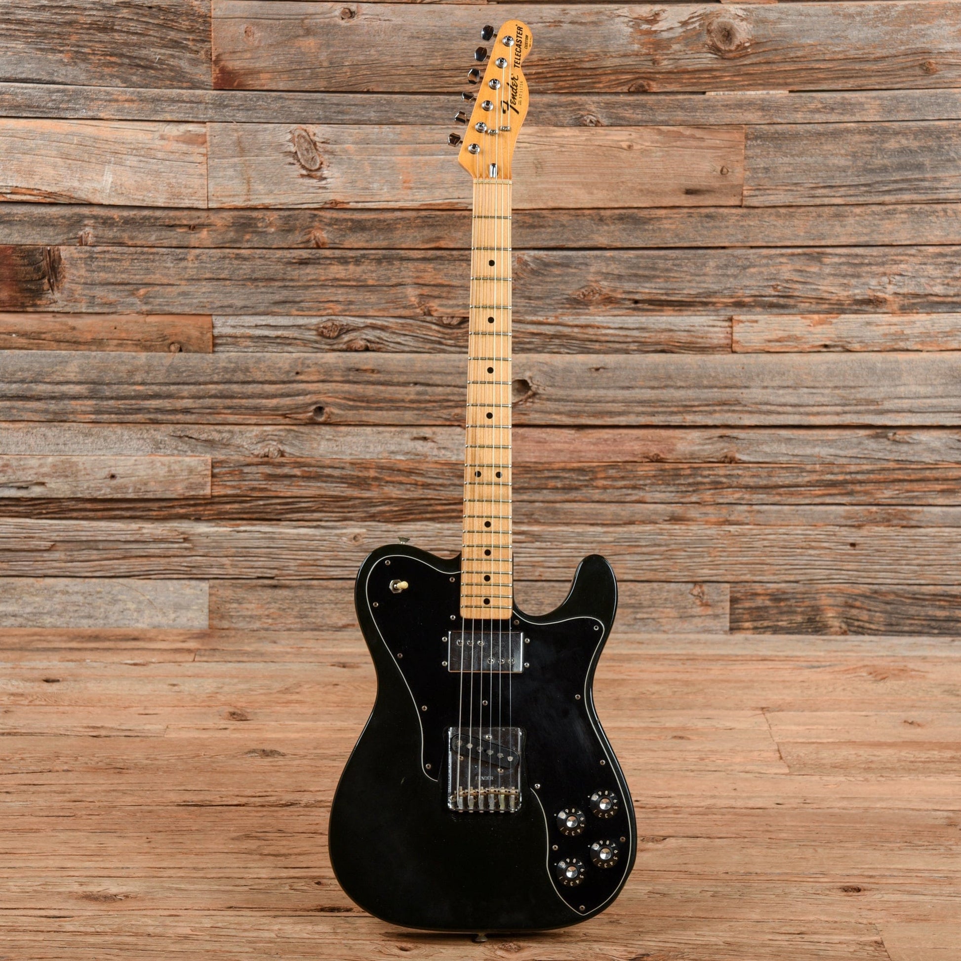 Fender Telecaster Black 1977 Electric Guitars / Solid Body