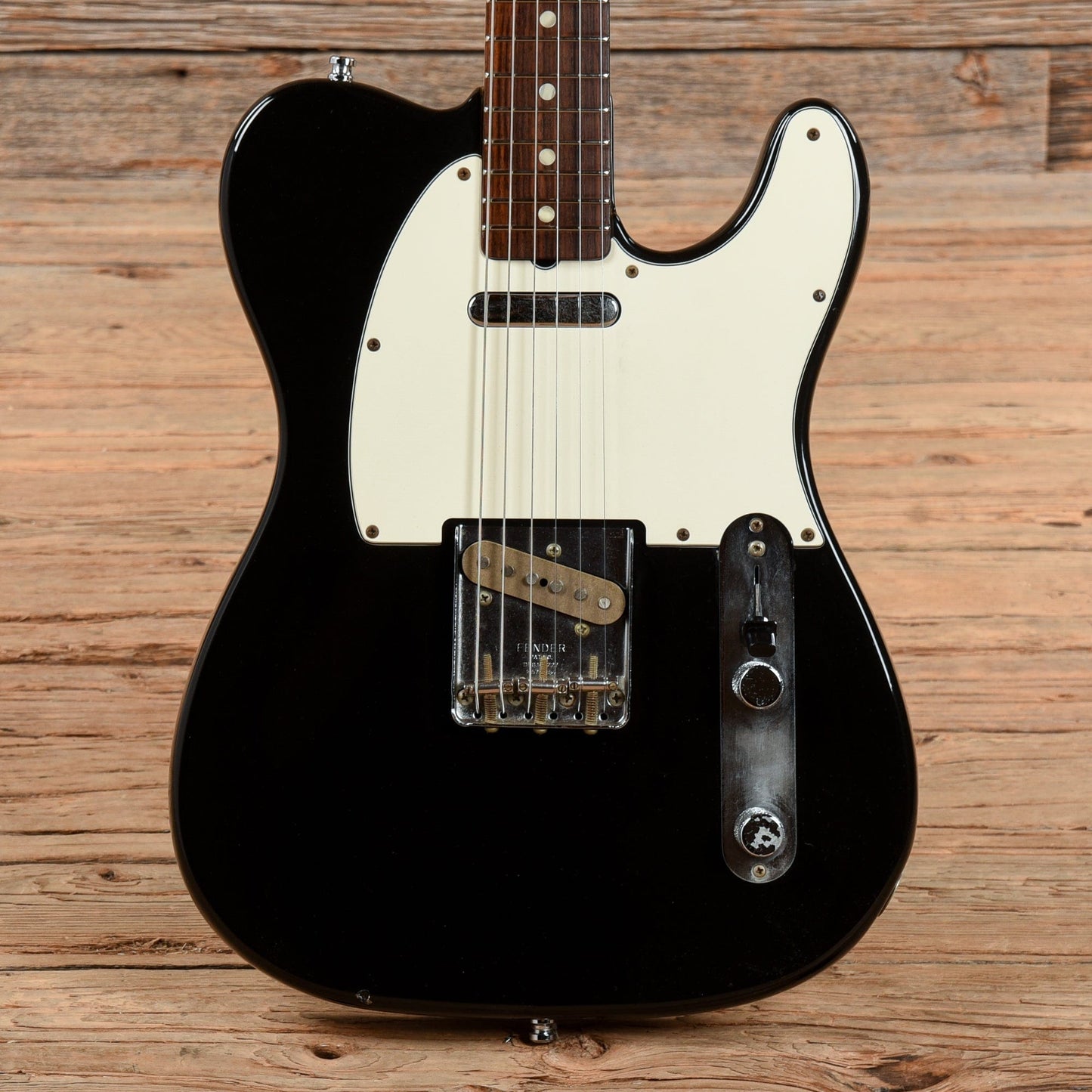 Fender Telecaster Black 1982 Electric Guitars / Solid Body