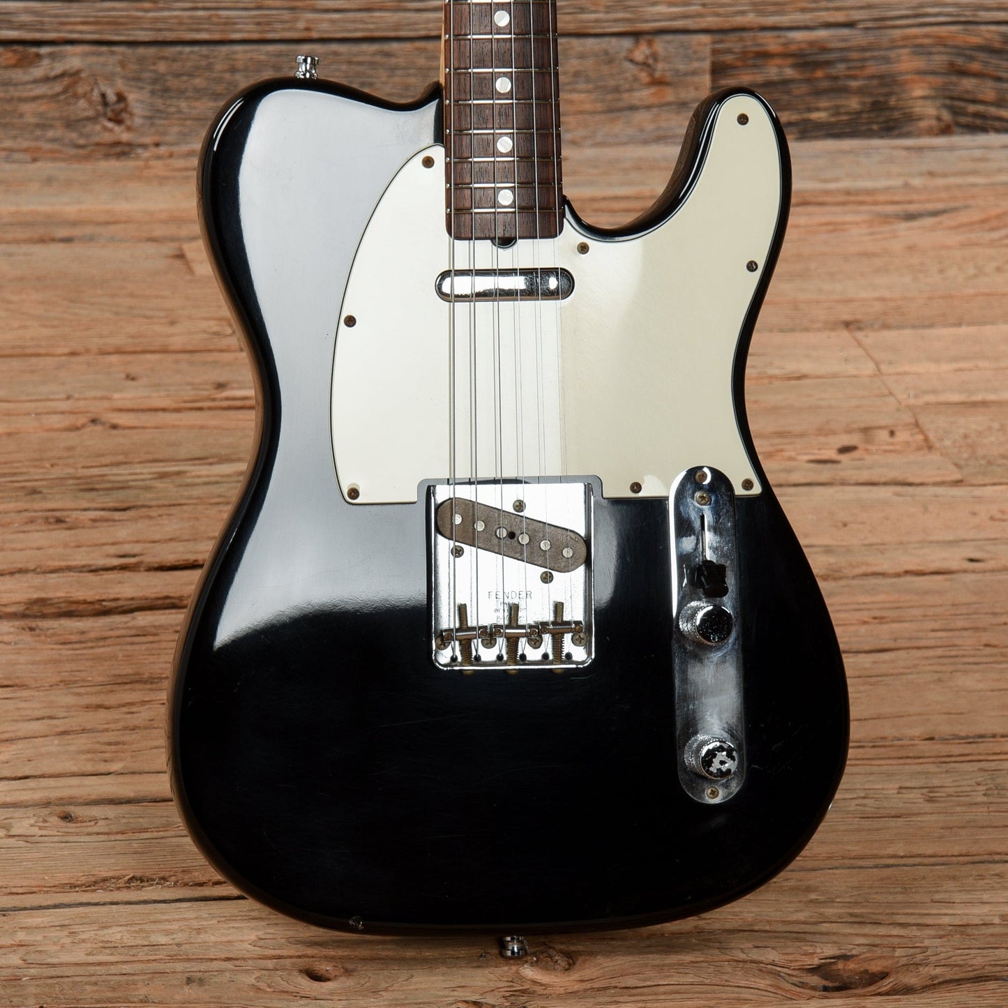 Fender Telecaster Black 1982 Electric Guitars / Solid Body