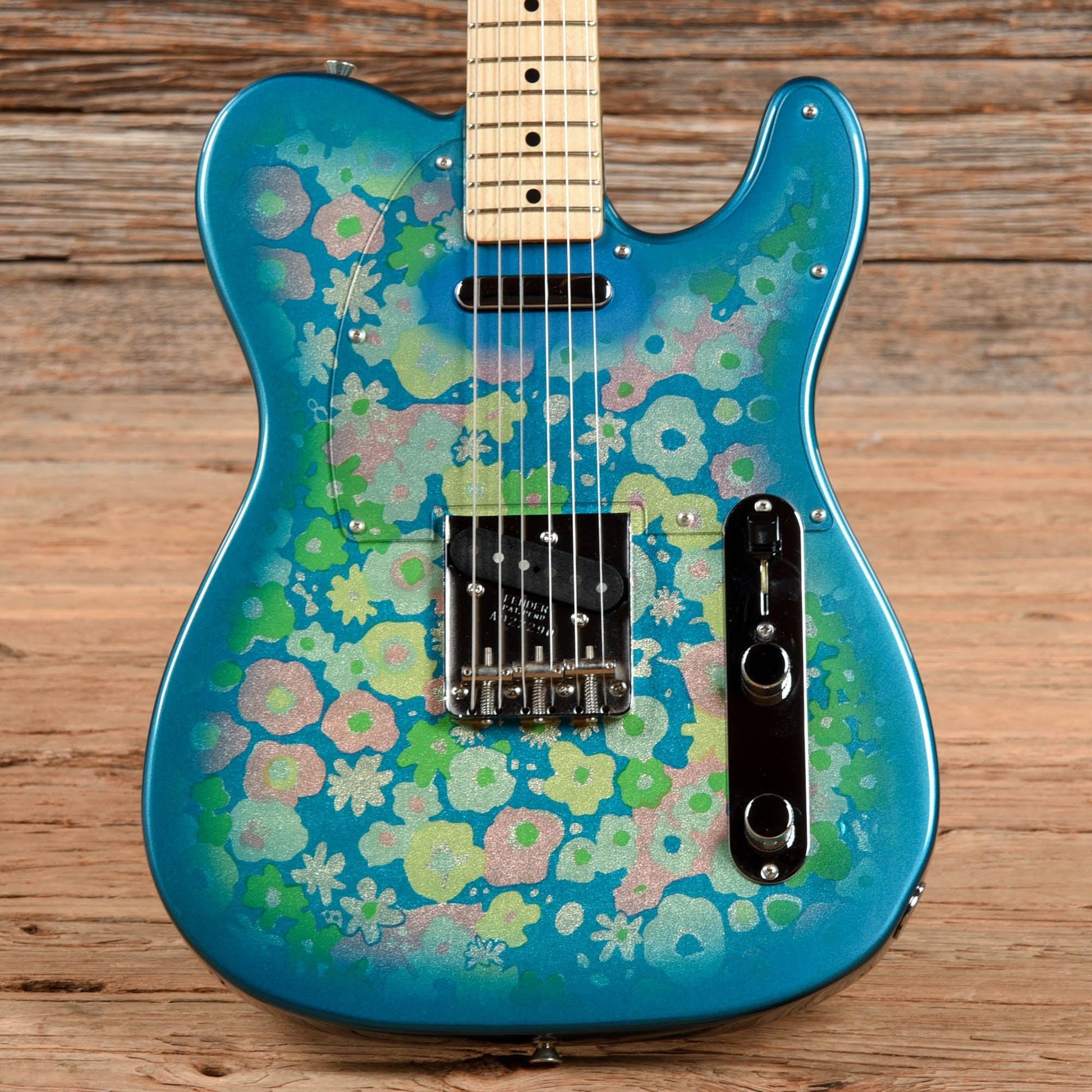 Fender Telecaster Blue Flower 1993 Electric Guitars / Solid Body