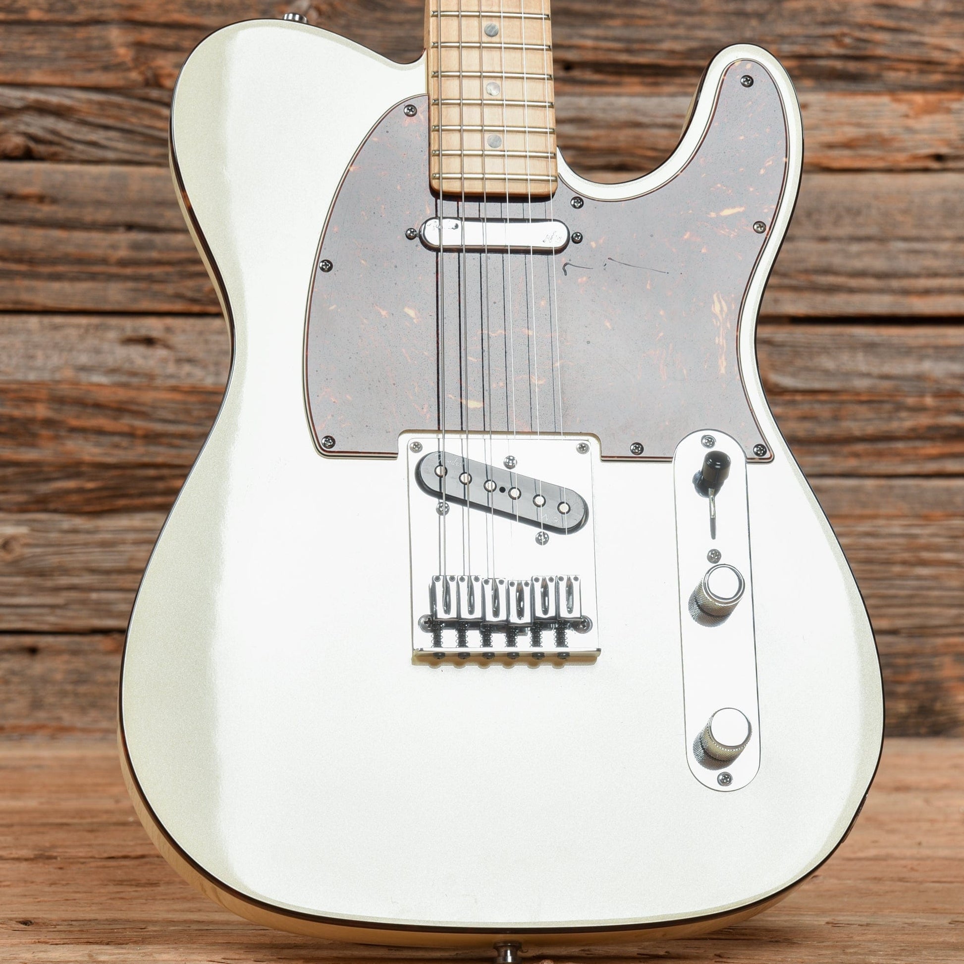 Fender Telecaster Olympic Pearl 2013 Electric Guitars / Solid Body