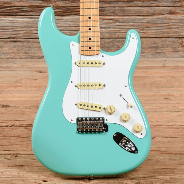 Fender Vintera 50s Stratocaster Seafoam Green 2022 Chicago Music Exchange   Fender Electric Guitars Solid Body Fender Vintera 50s Stratocaster Seafoam Green 2022 U5239332501 30510785659015 Grande 