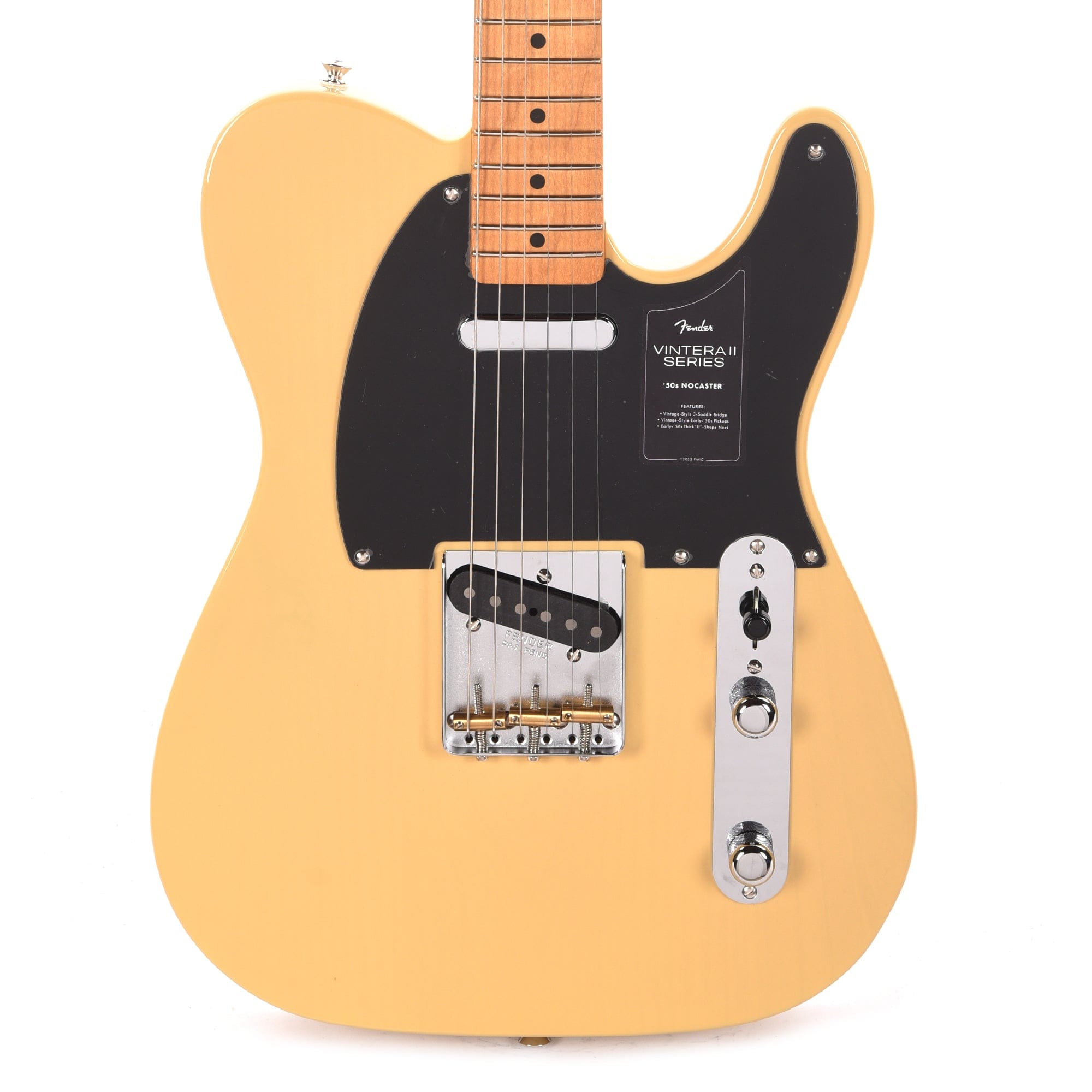 Fender Vintera II 50s Nocaster Blackguard Blonde – Chicago Music Exchange