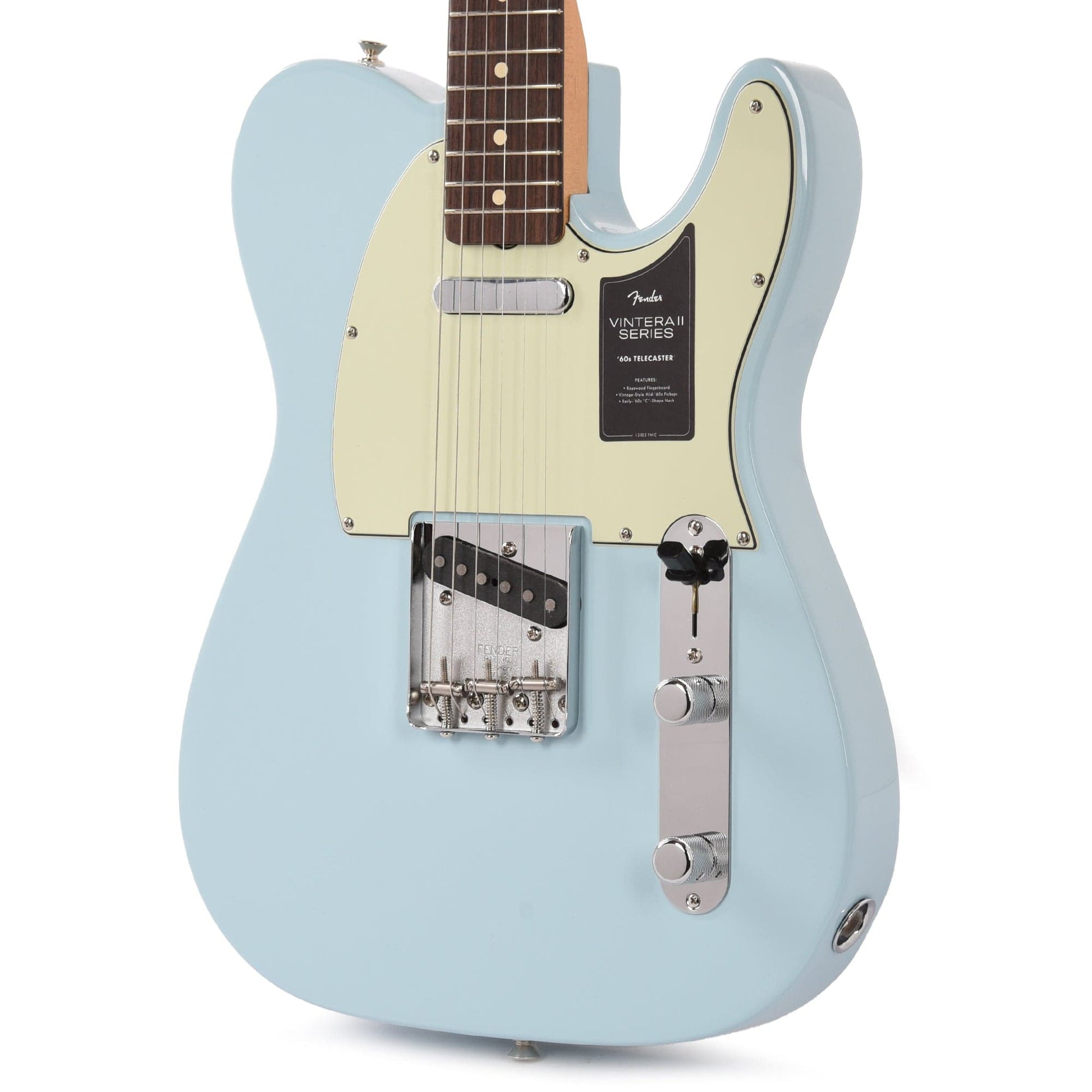 Fender Vintera II 60s Telecaster Sonic Blue Electric Guitars / Solid Body