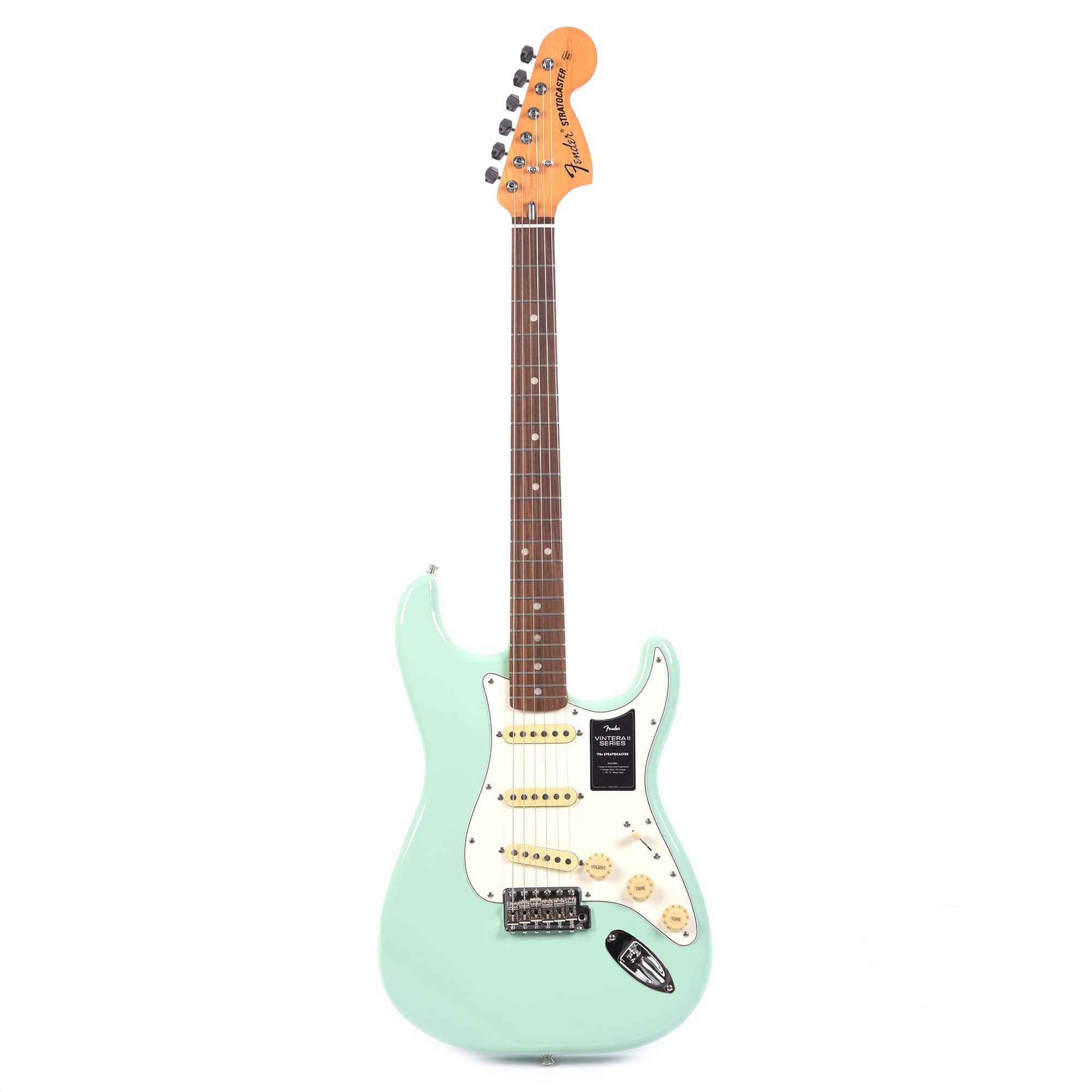 Fender Vintera II 70s Stratocaster Surf Green Electric Guitars / Solid Body