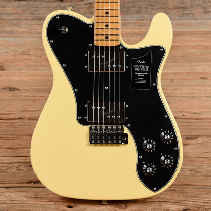 Fender Vintera II 70s Telecaster Deluxe with Tremolo Vintage White Electric Guitars / Solid Body