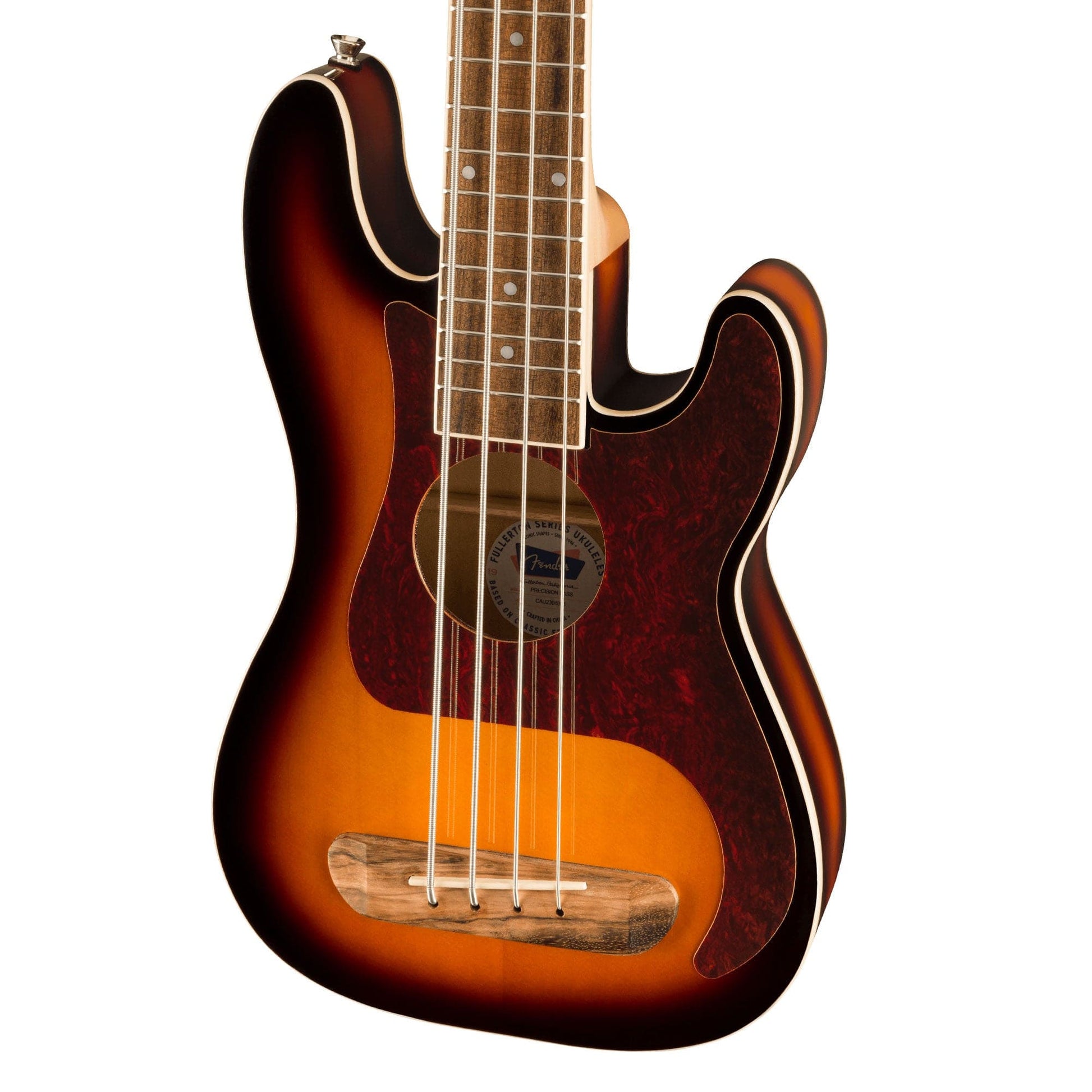 Fender Fullerton Precision Bass Ukulele 3-Color Sunburst Folk Instruments / Ukuleles