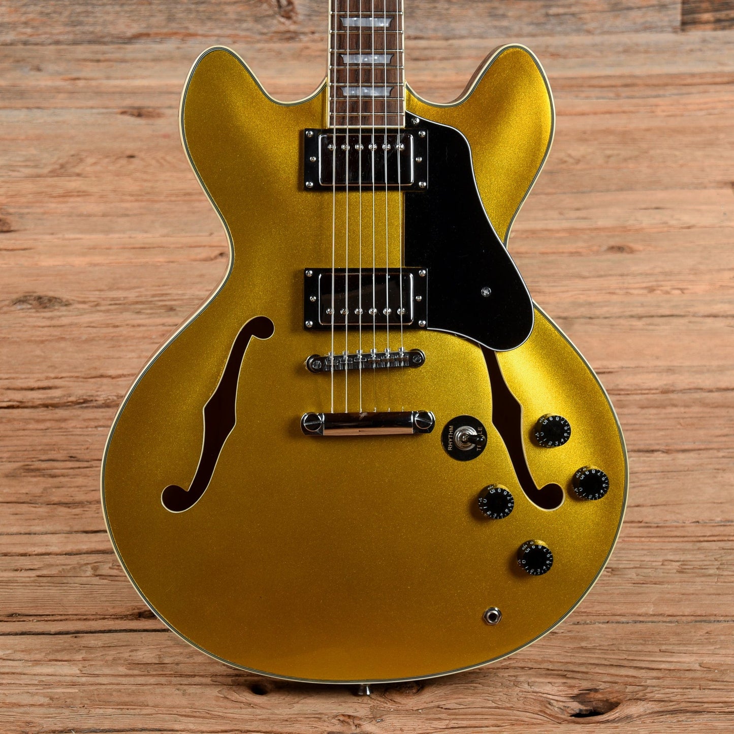 Firefly JSN Gold Electric Guitars / Semi-Hollow