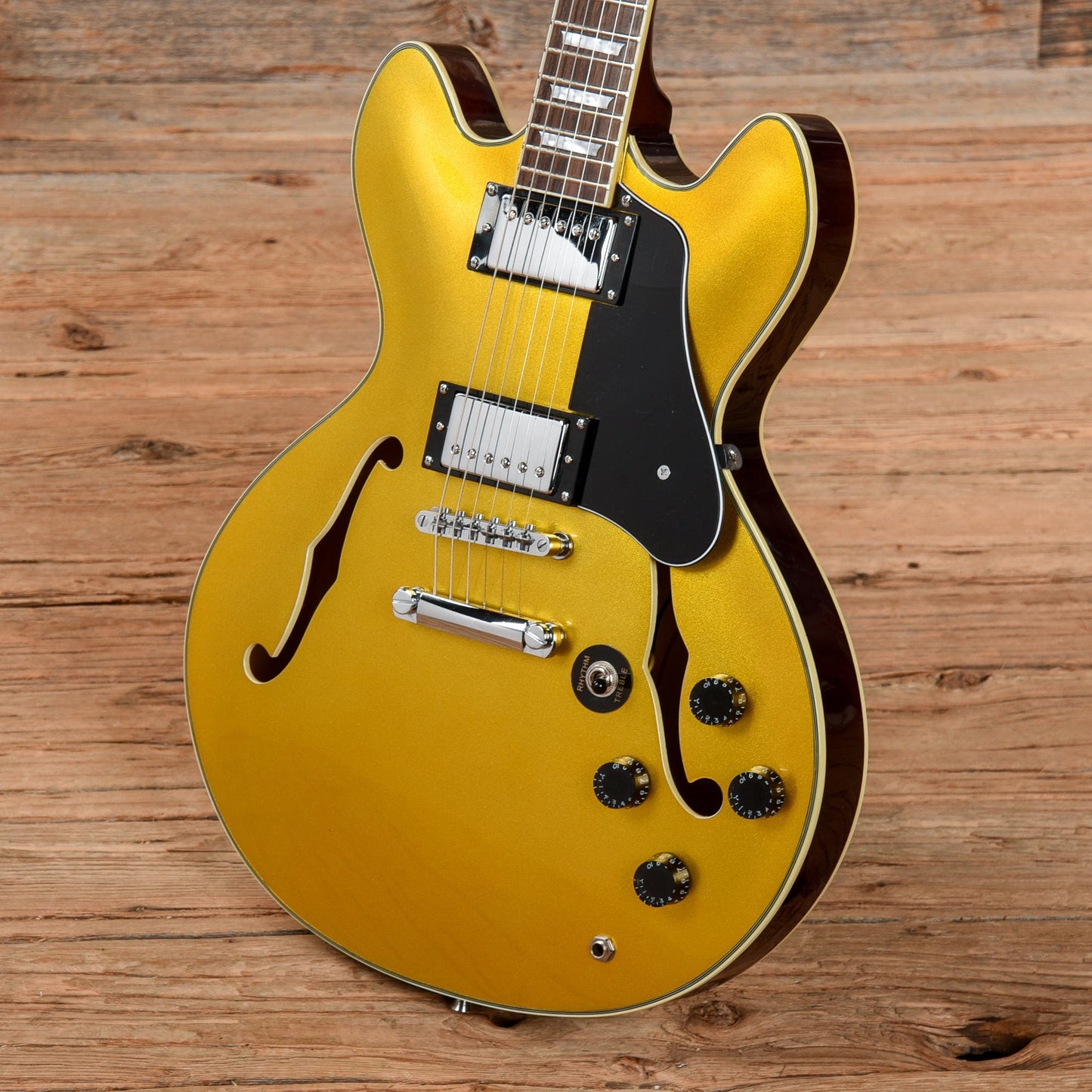 Firefly JSN Gold Electric Guitars / Semi-Hollow