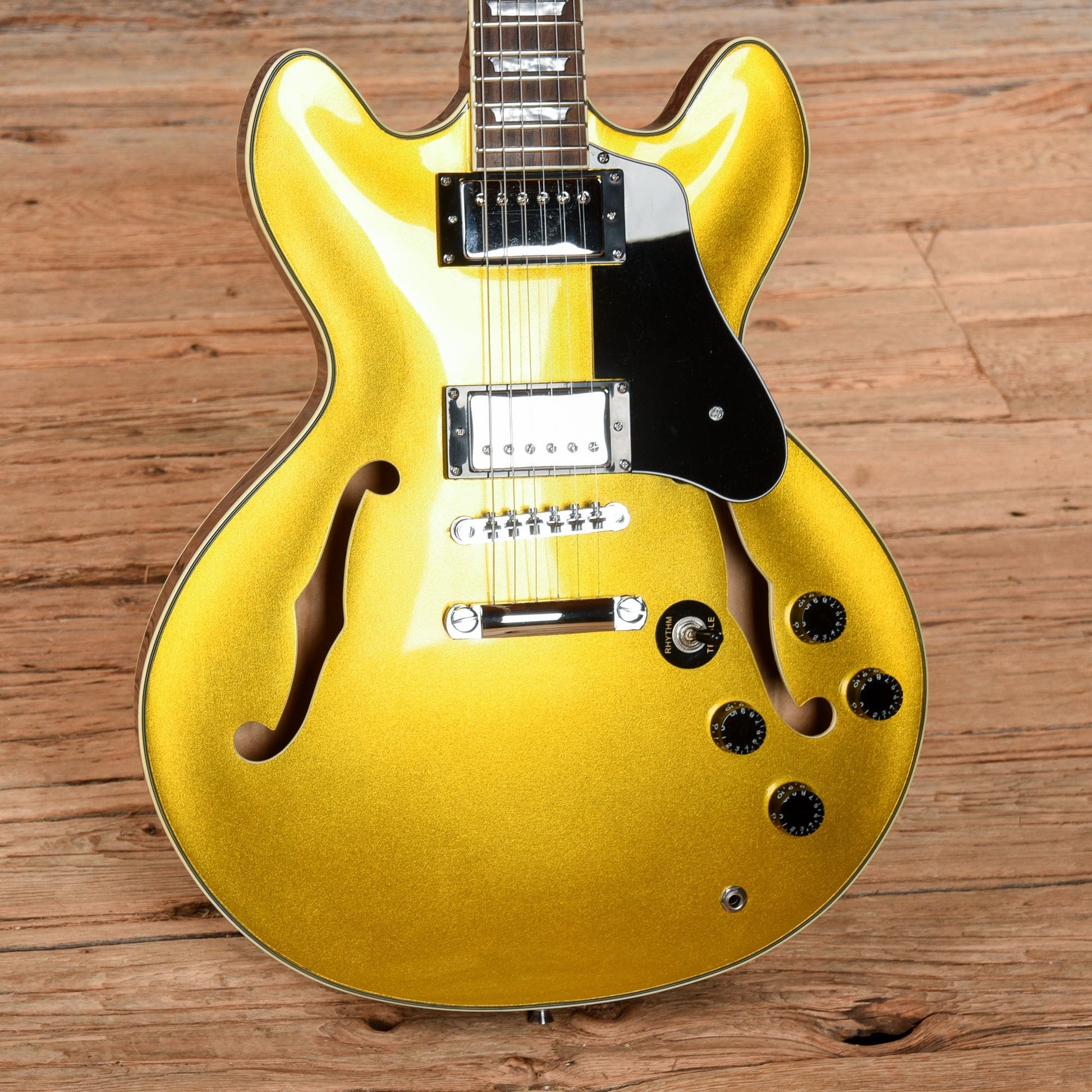 Firefly JSN Gold Electric Guitars / Semi-Hollow