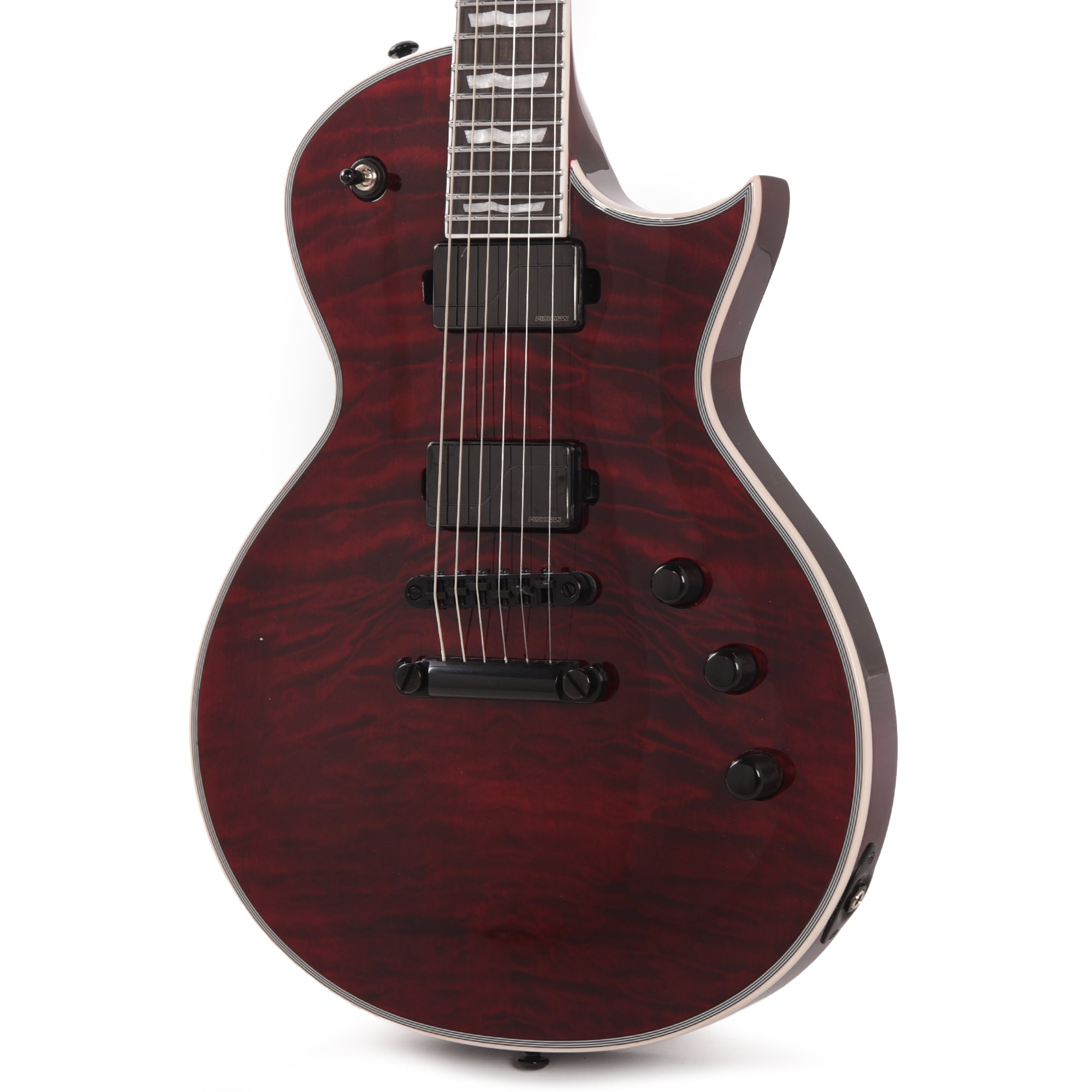 ESP LTD EC-1000 QM See Thru Black Cherry Fluence