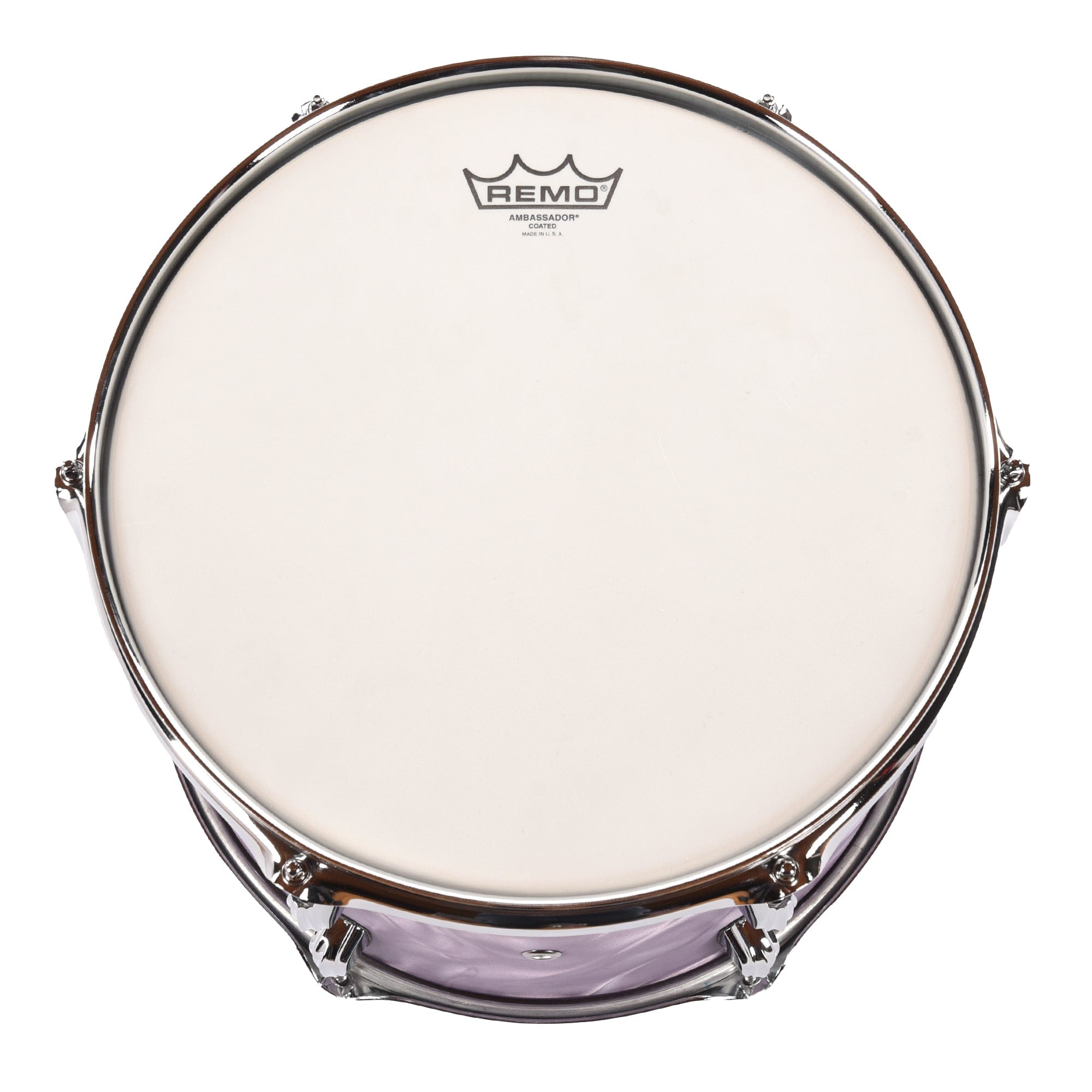 Franklin Drum Co. 13/16/24 3pc. Mahogany Drum Kit Lavender Satin Flame Drums and Percussion / Acoustic Drums / Full Acoustic Kits