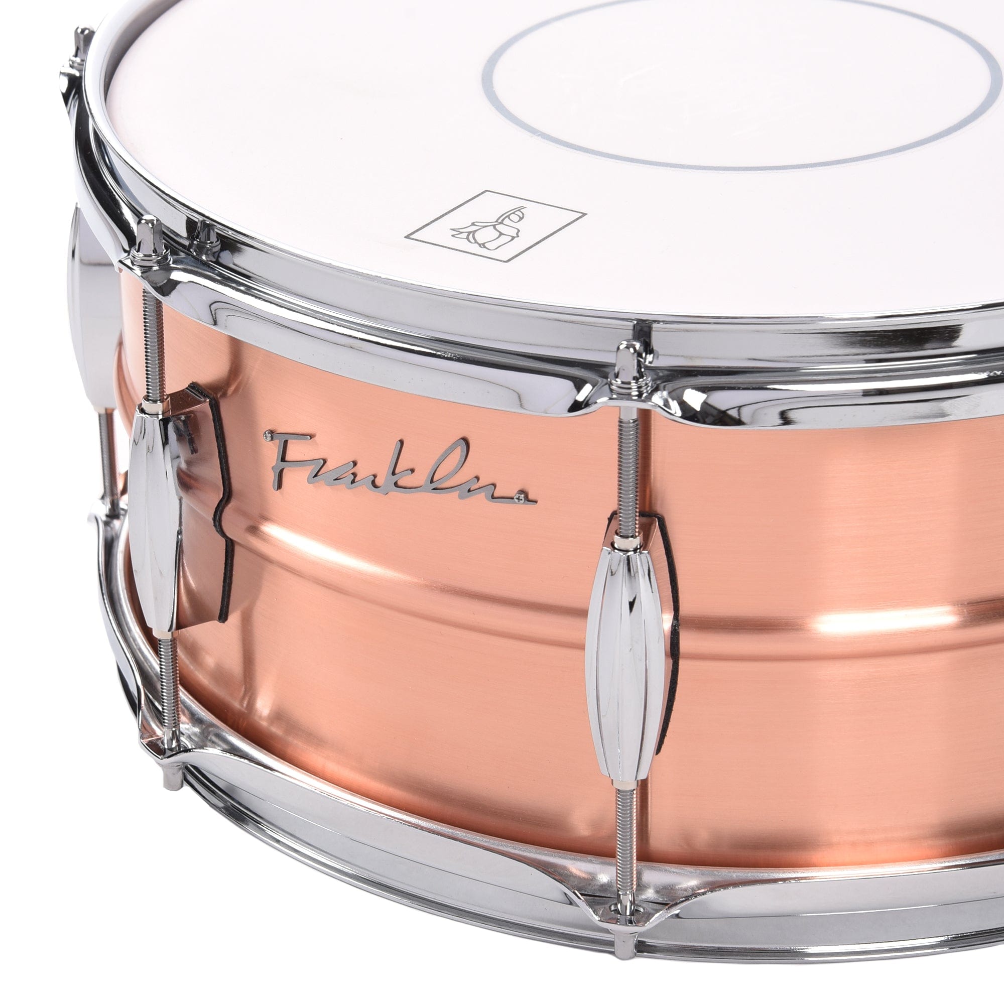 Franklin Drum Co. 6.5x14 Brushed Copper Snare Drum Drums and Percussion / Acoustic Drums / Snare