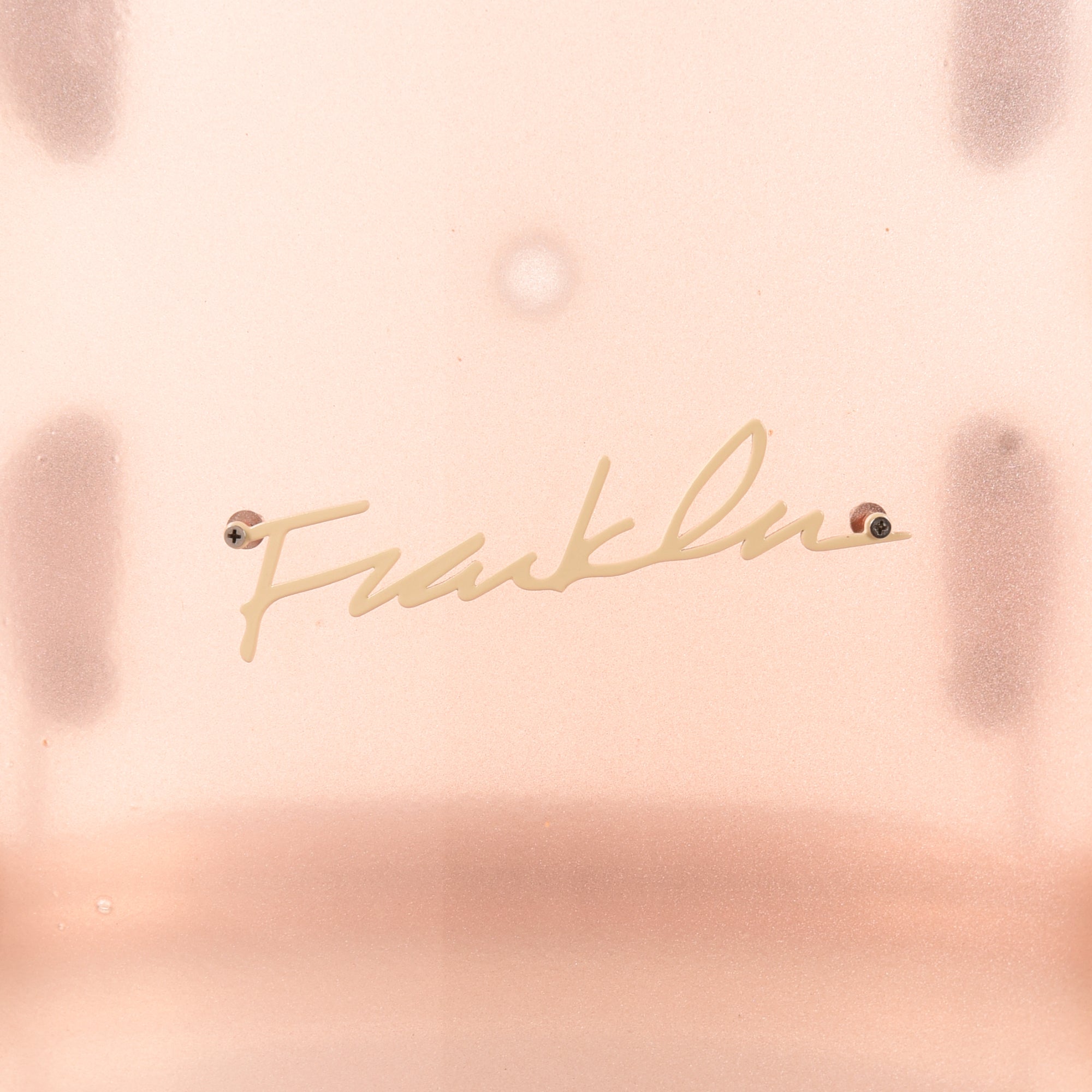 Franklin Drum Co. 13/16/24 3pc. Acrylic Drum Kit Rose Gold