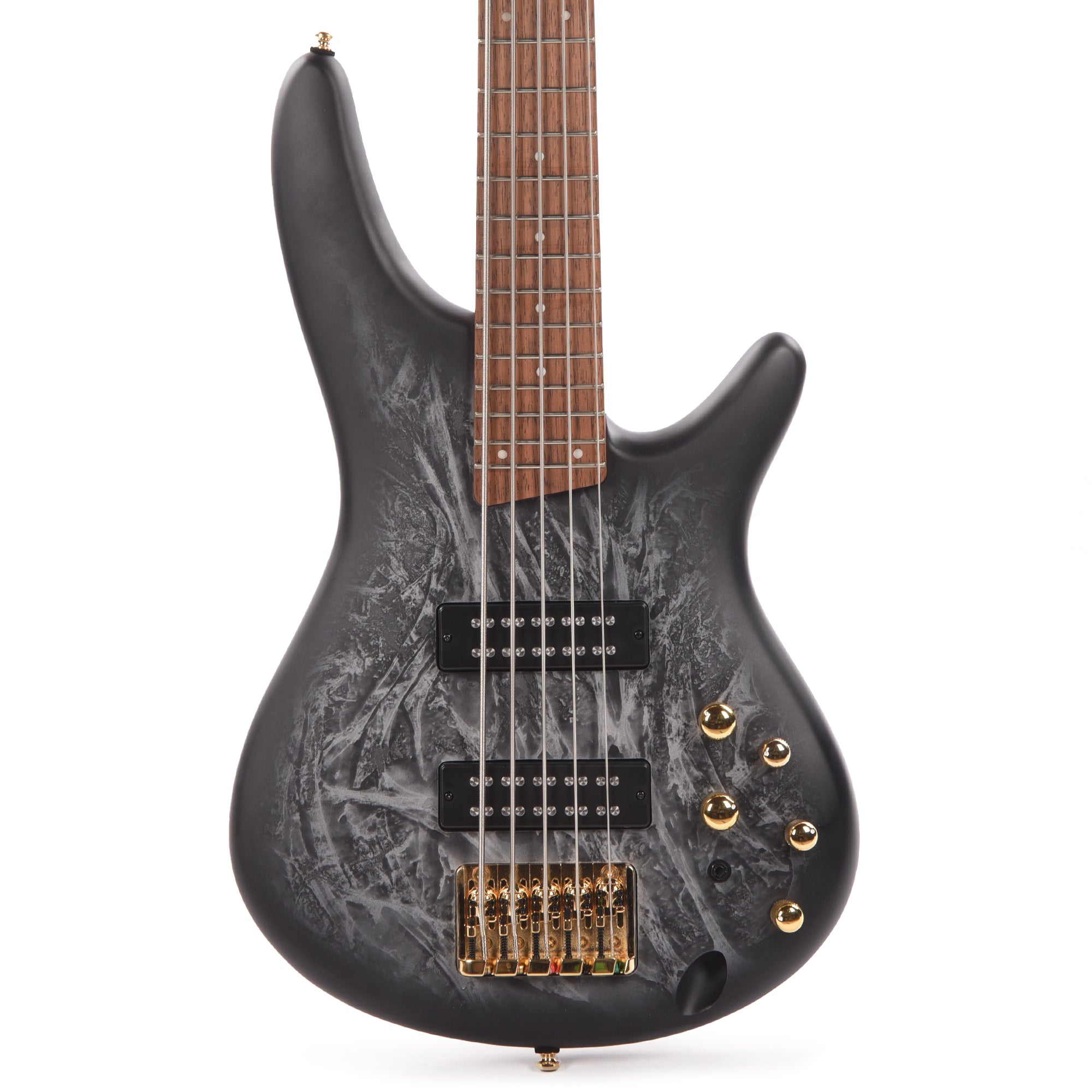 Ibanez SR305EDXBZM Standard 5-String Electric Bass Black Ice Frozen Matte