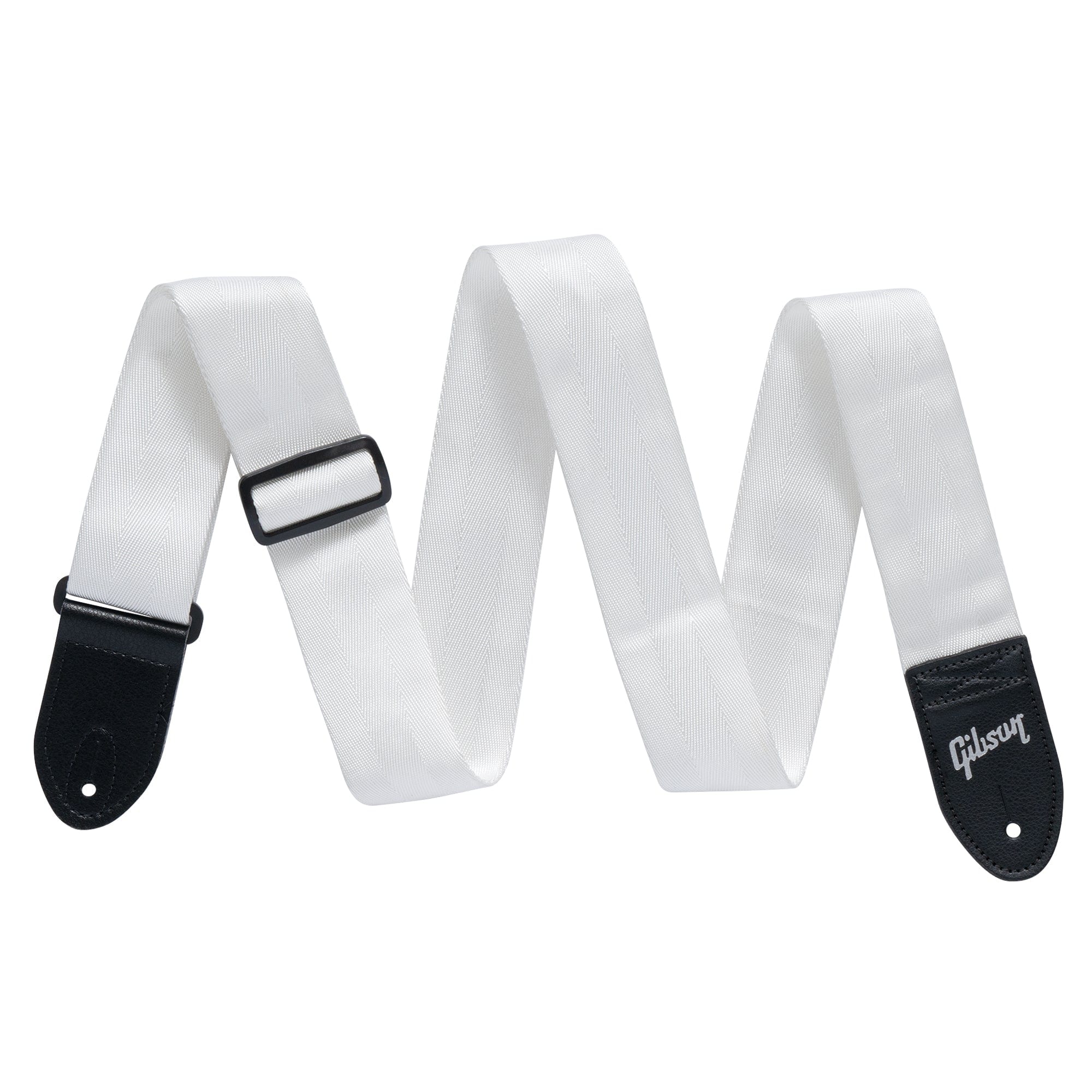 Gibson The Seatbelt Strap White Accessories / Straps