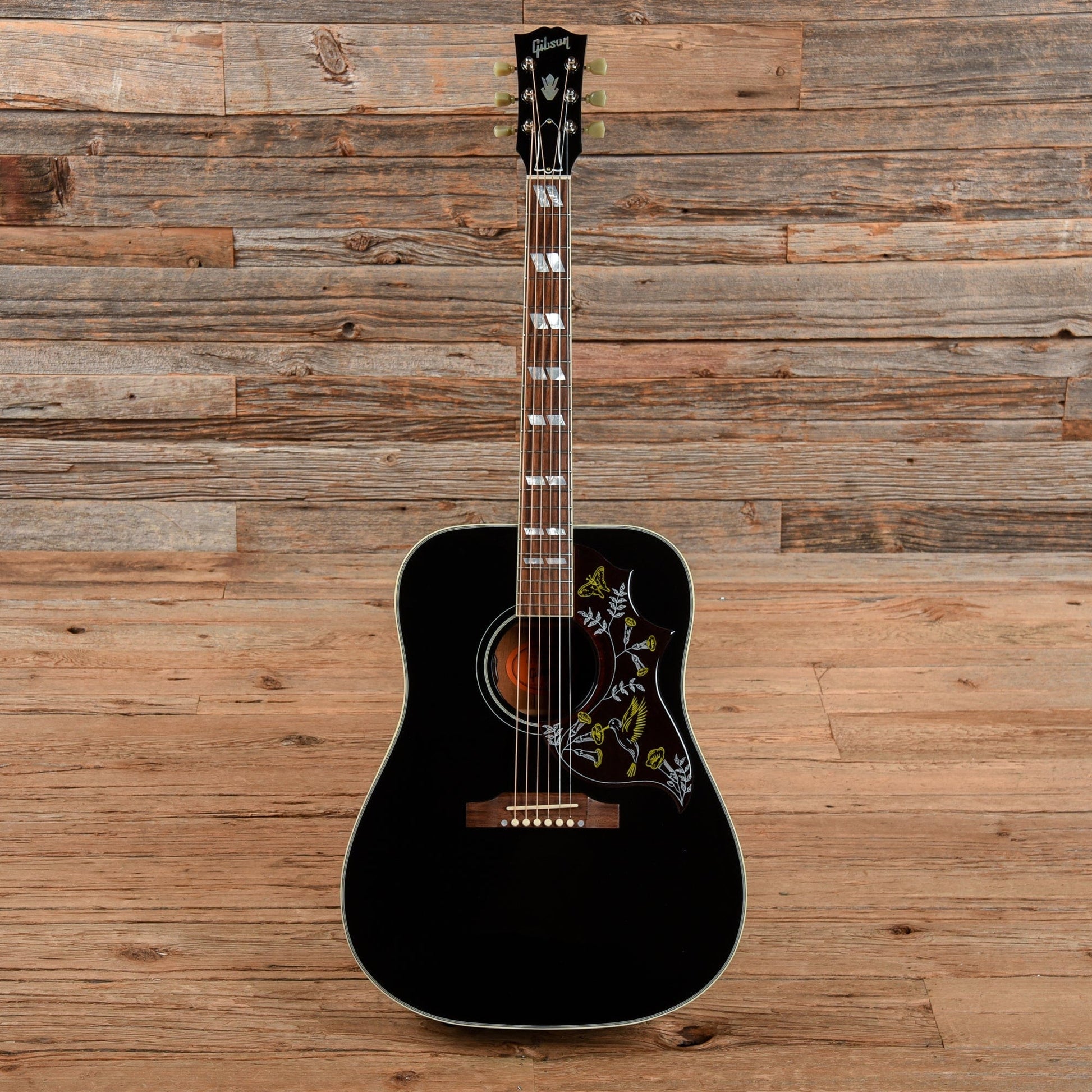 Gibson Custom Hummingbird Ebony 2019 Acoustic Guitars / Dreadnought