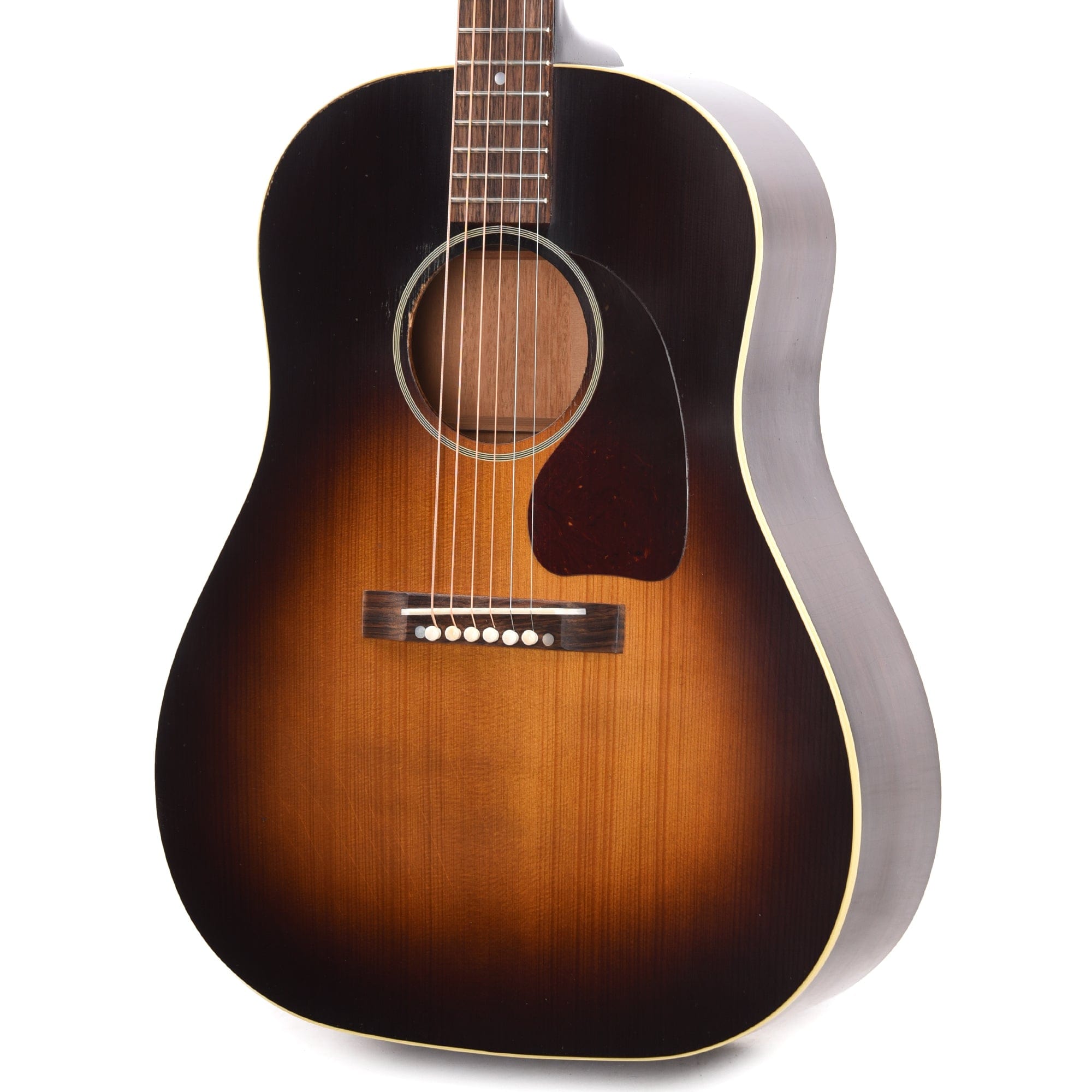 Gibson Custom Shop 1942 Banner J-45 Vintage Sunburst Murphy Lab Light Aged Acoustic Guitars / Dreadnought