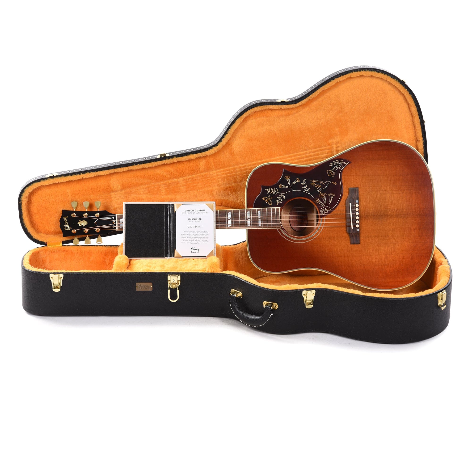 Gibson Custom Shop 1960 Hummingbird Heritage Cherry Sunburst Murphy Lab Light Aged Acoustic Guitars / Dreadnought