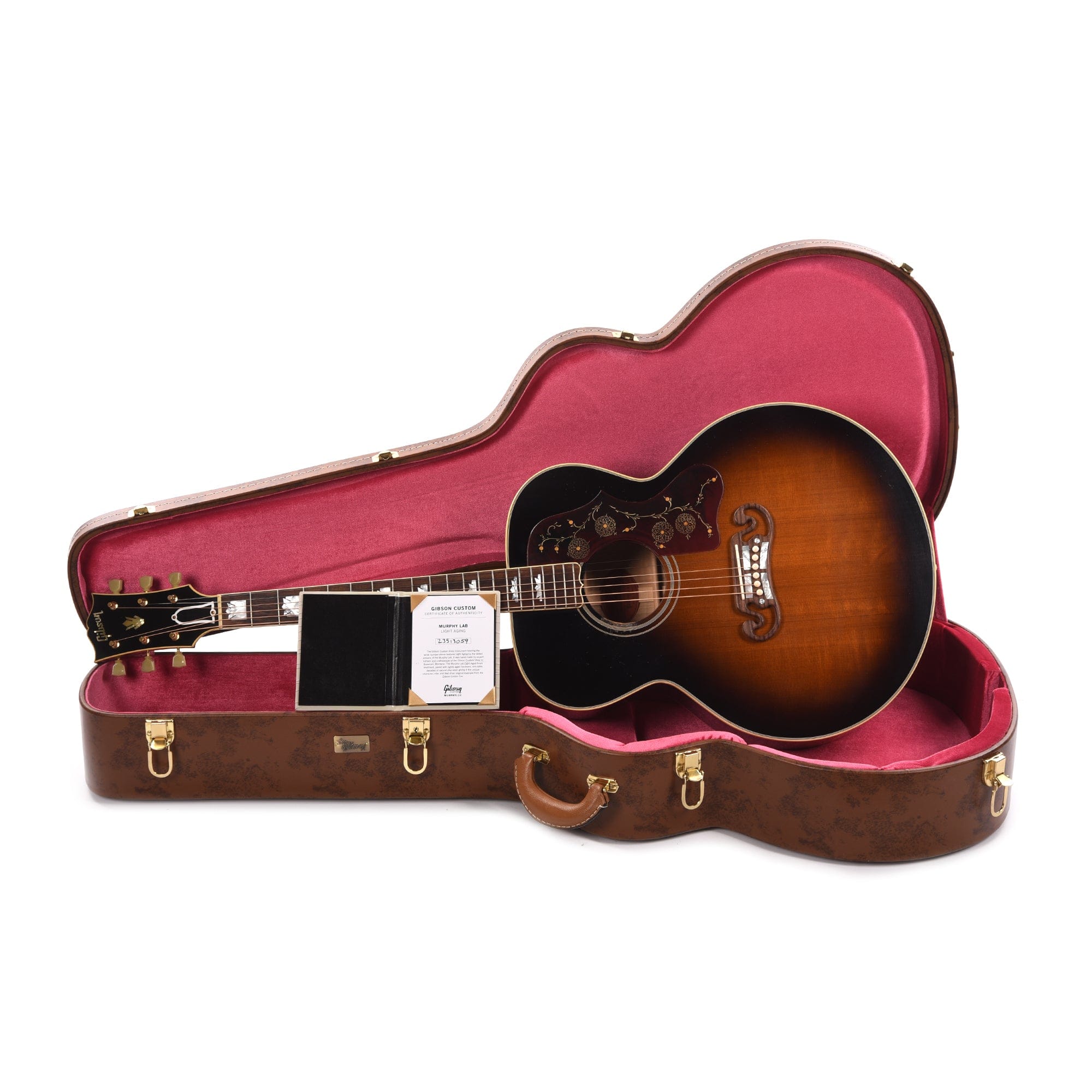 Gibson Custom Shop 1957 SJ-200 Vintage Sunburst Murphy Lab Light Aged ...