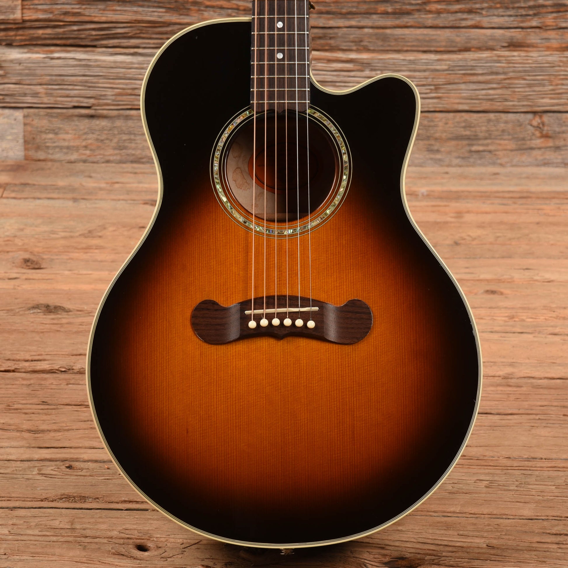 Gibson LC-1 Cascade Sunburst 2004 Acoustic Guitars / Jumbo