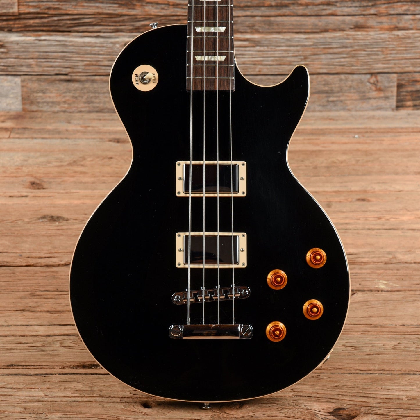 Gibson Les Paul Standard Bass Black 2011 Bass Guitars / 4-String