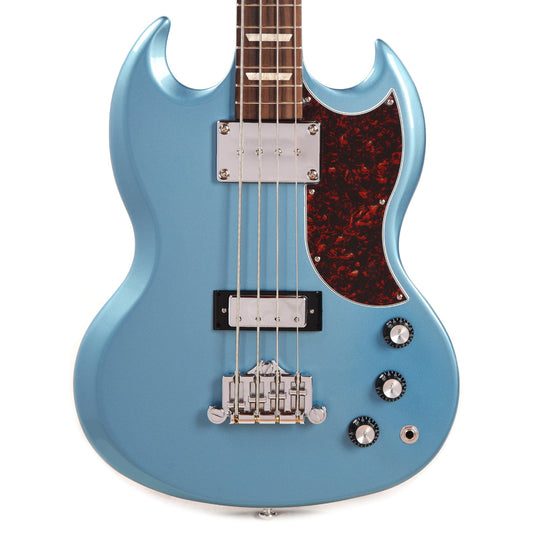 Gibson Modern SG Standard Bass Pelham Blue w/Tortoise Pickguard Bass Guitars / 4-String