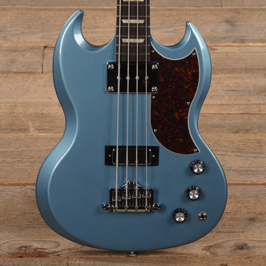 Gibson Modern SG Standard Bass Pelham Blue w/Tortoise Pickguard Bass Guitars / 4-String