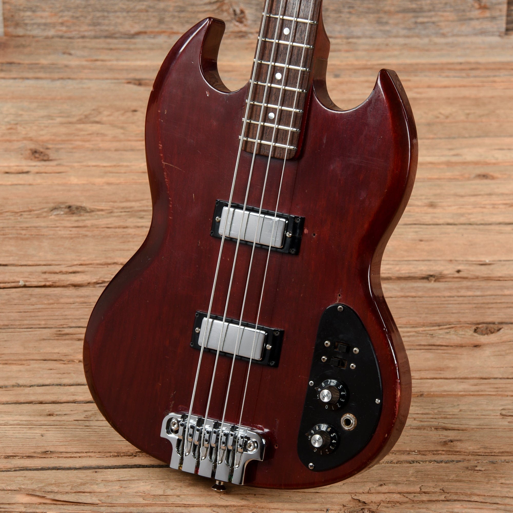 Gibson SB-450 Cherry 1970s Bass Guitars / 4-String