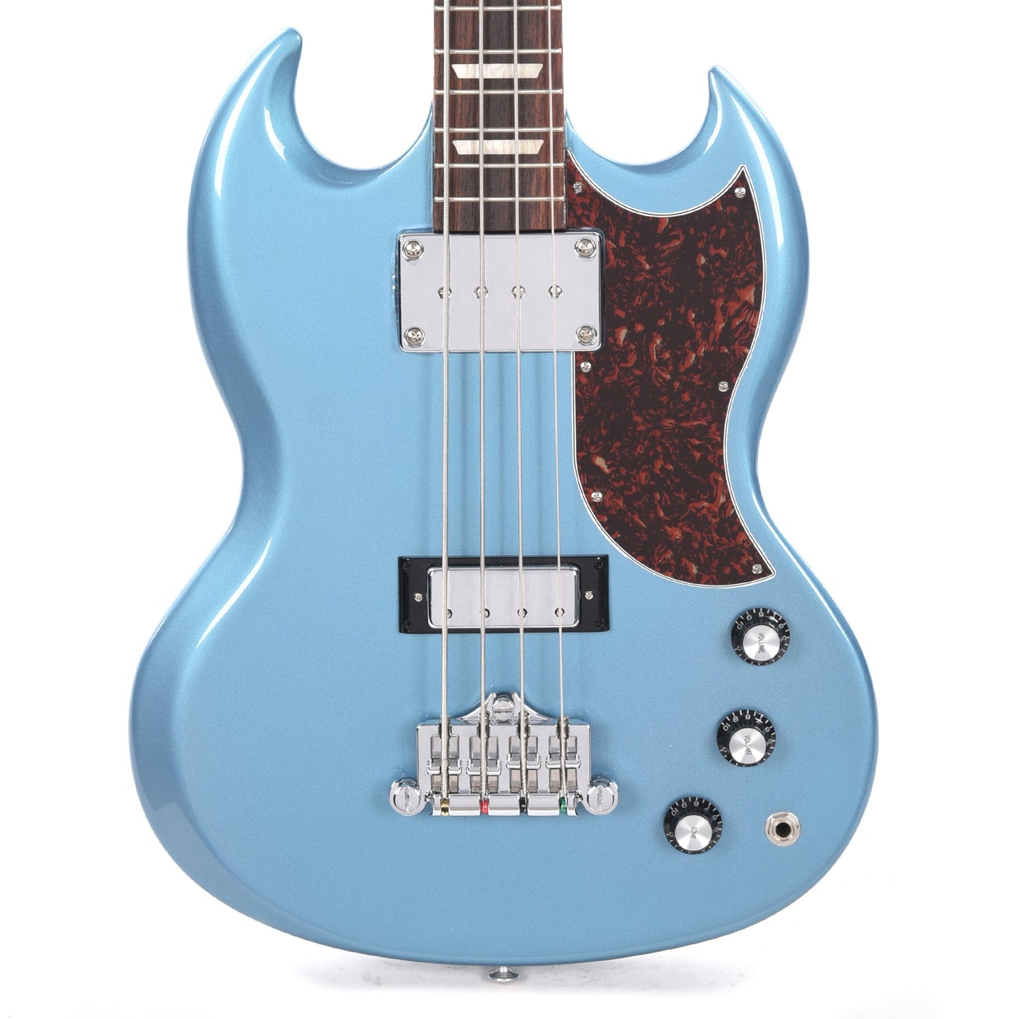 Gibson USA SG Standard Bass Pelham Blue w/Tortoise Pickguard Bass Guitars / 4-String