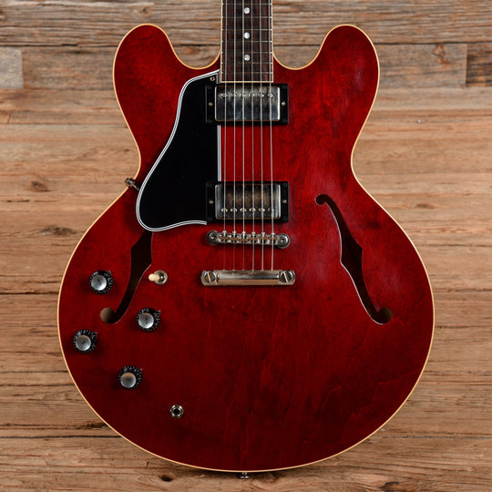 Gibson Custom Murphy Lab 61 ES-335 Reissue Ultra Light Aged Cherry 2021 LEFTY Electric Guitars / Semi-Hollow