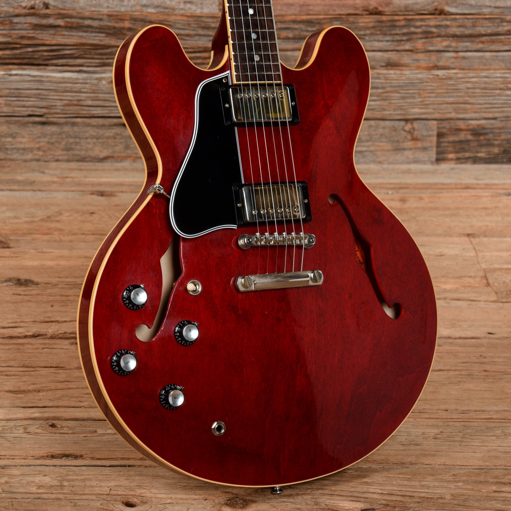 Gibson Custom Murphy Lab 61 ES-335 Reissue Ultra Light Aged Cherry 2021 LEFTY Electric Guitars / Semi-Hollow